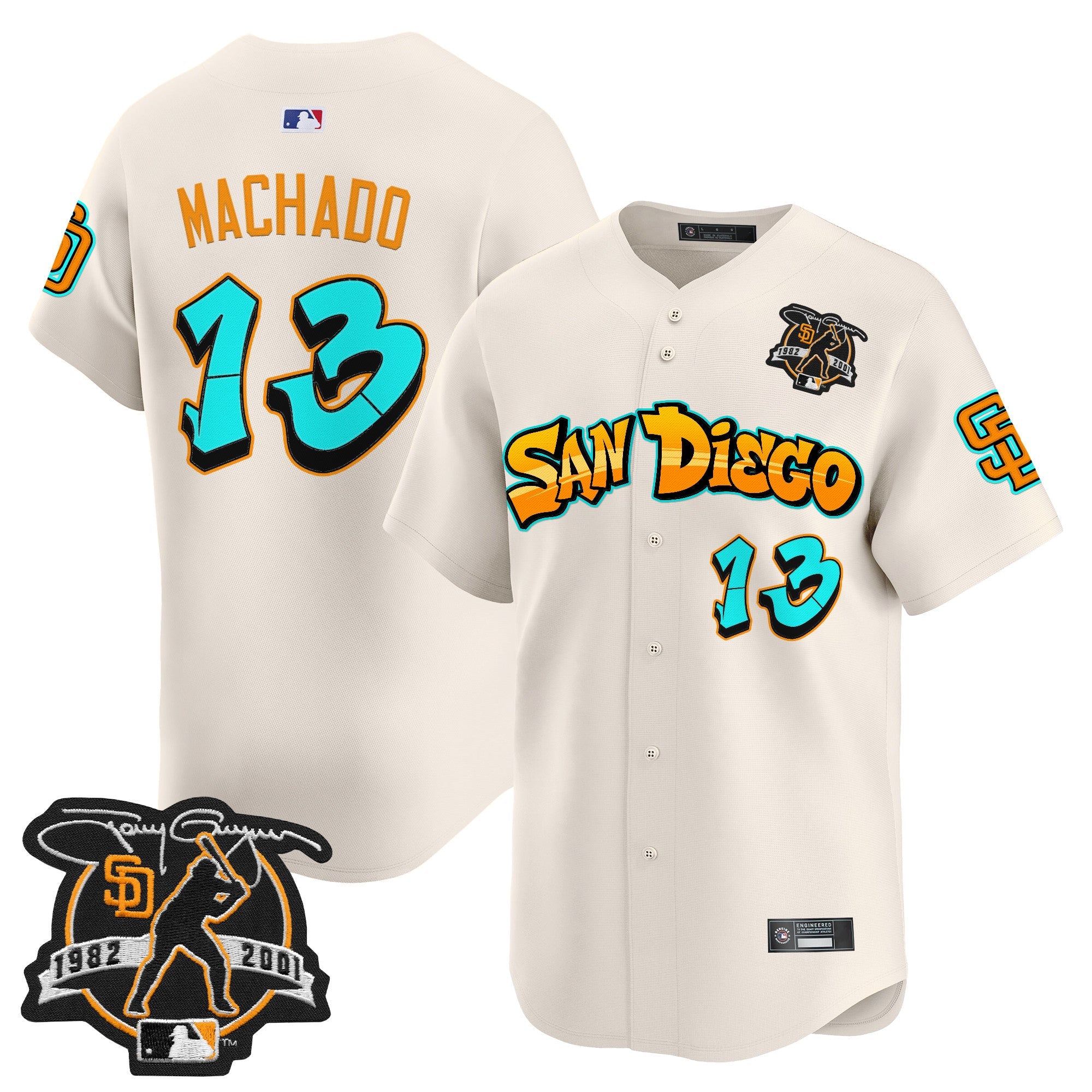 Men’s San Diego ‘Graffiti Barrio Edition’ Vapor Premier Limited Jersey