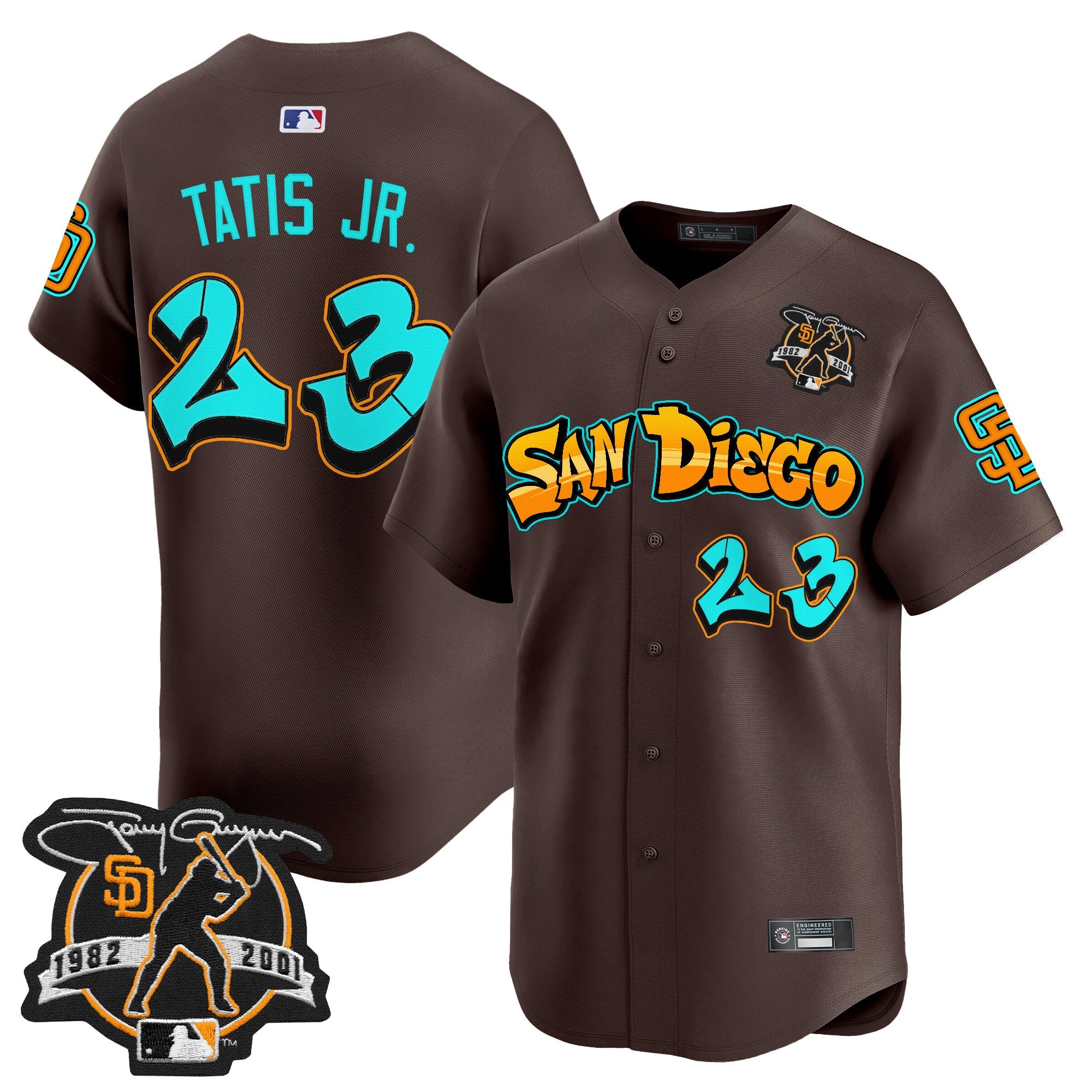Men’s San Diego ‘Graffiti Barrio Edition’ Vapor Premier Limited Jersey