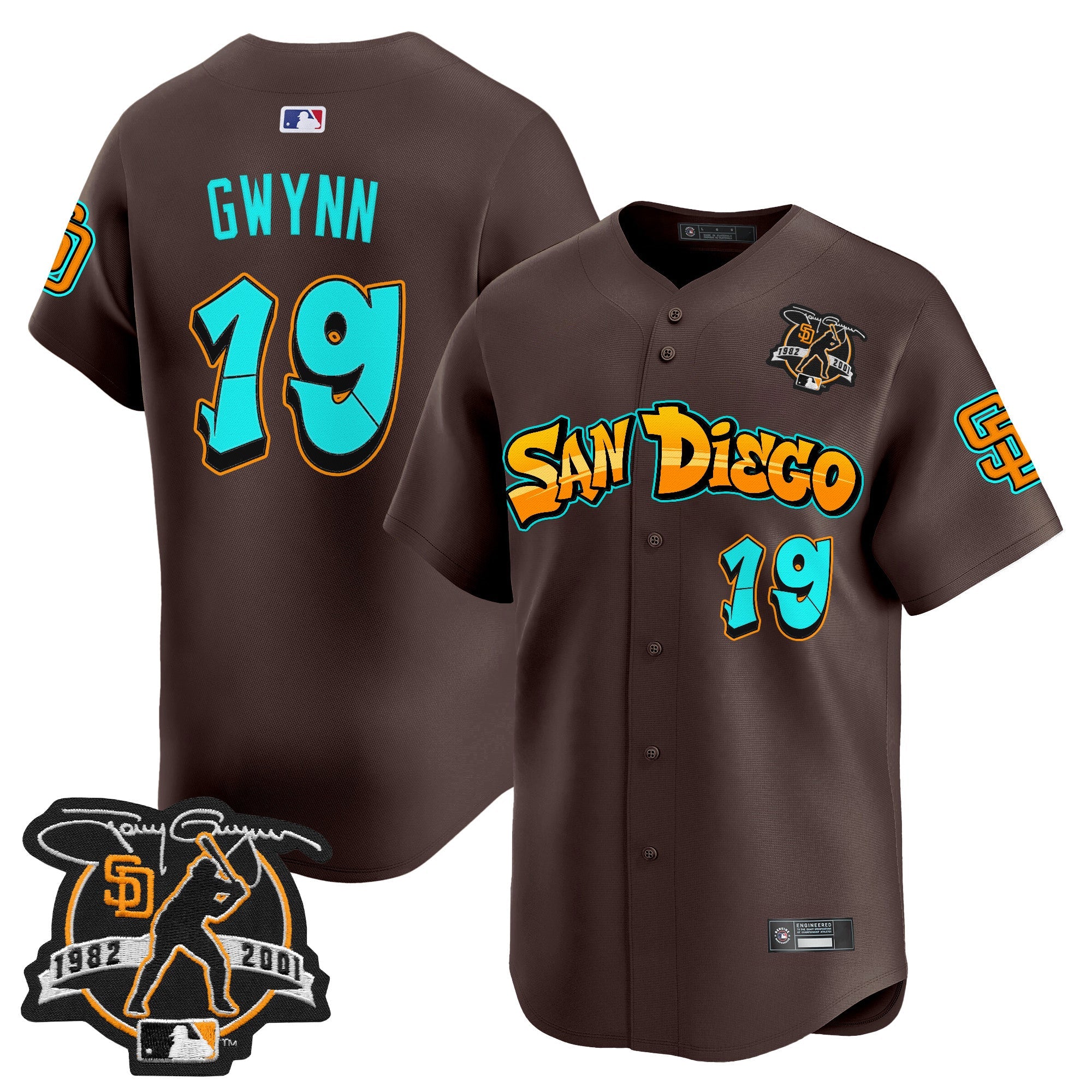 Men’s San Diego ‘Graffiti Barrio Edition’ Vapor Premier Limited Jersey