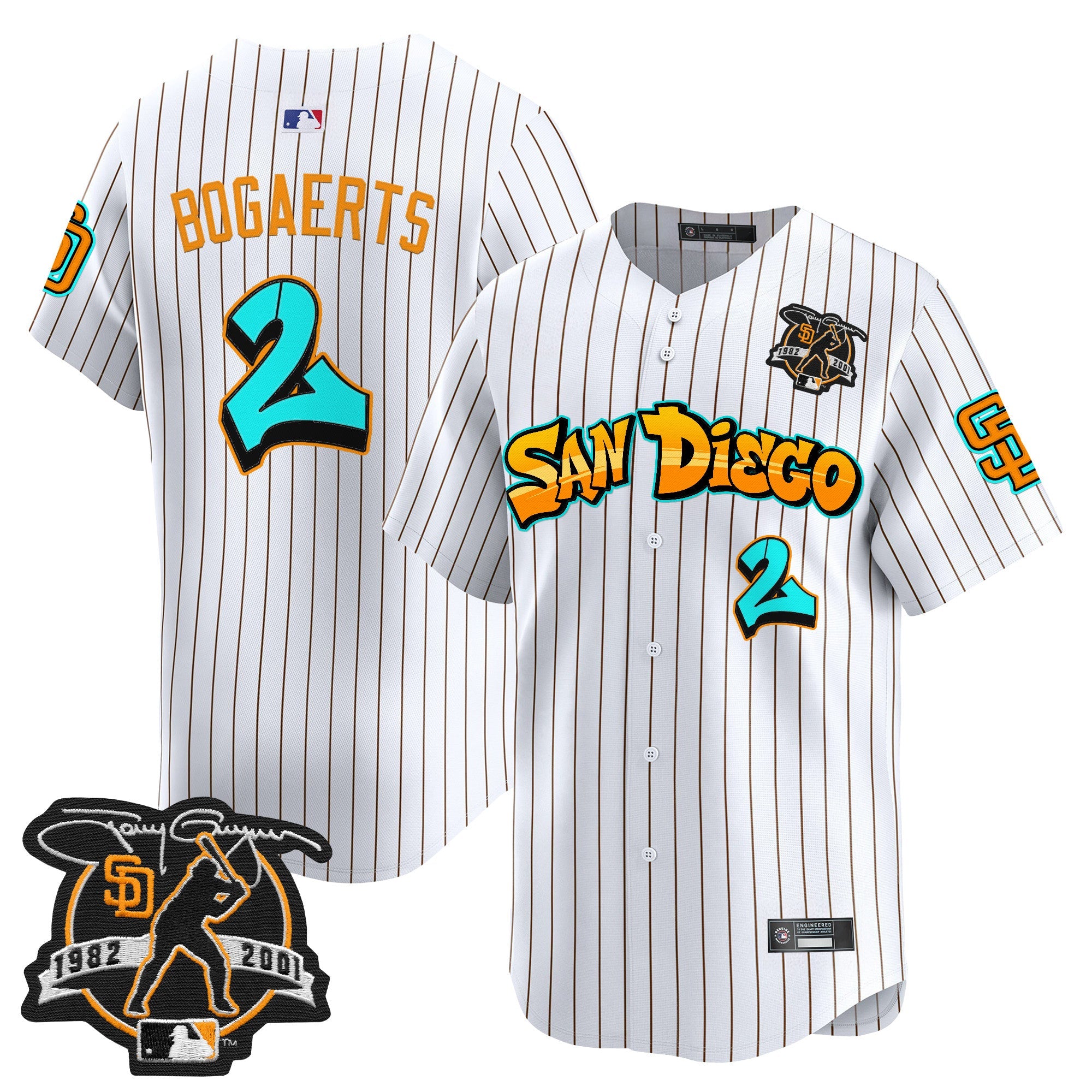 Men’s San Diego ‘Graffiti Barrio Edition’ Vapor Premier Limited Jersey