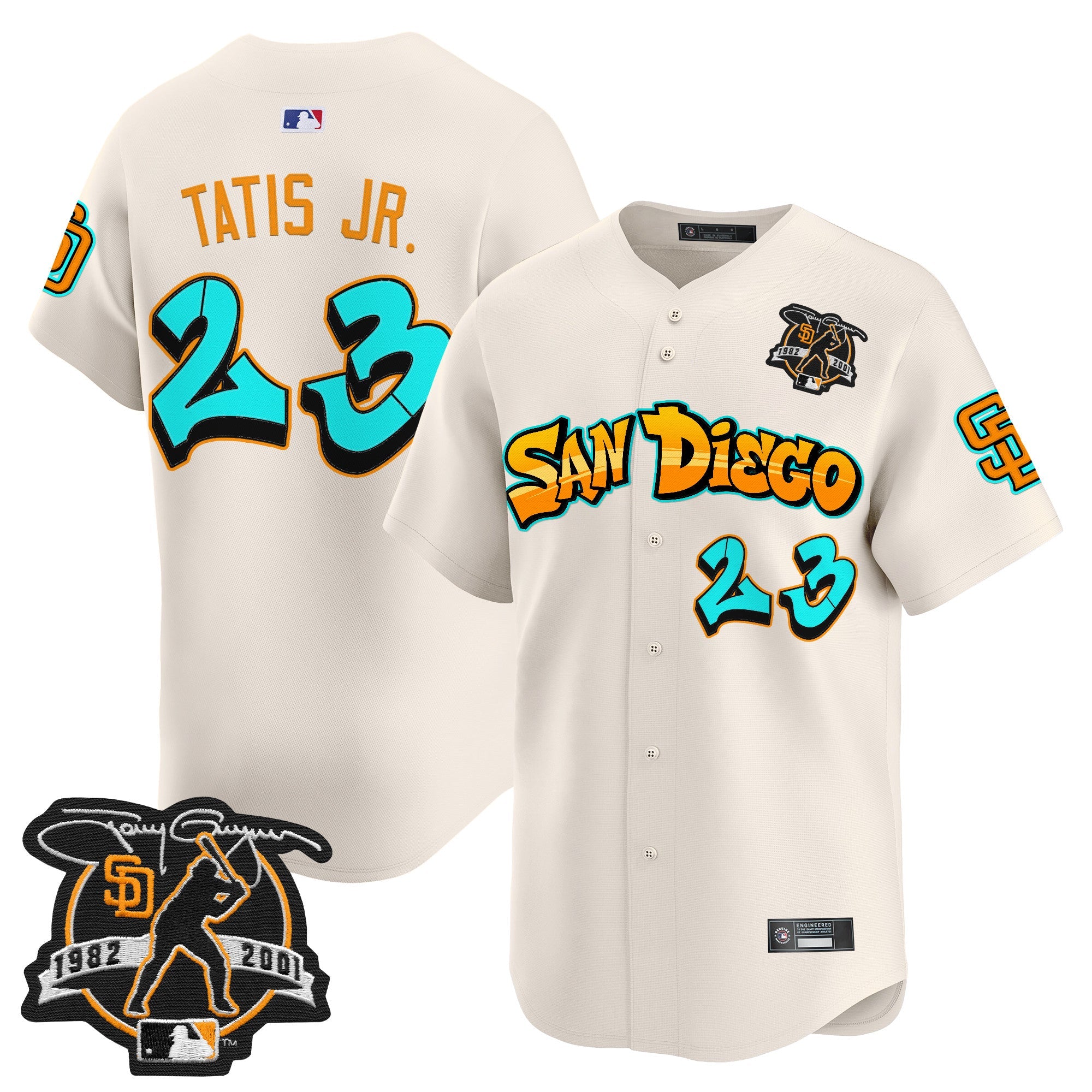 Men’s San Diego ‘Graffiti Barrio Edition’ Vapor Premier Limited Jersey