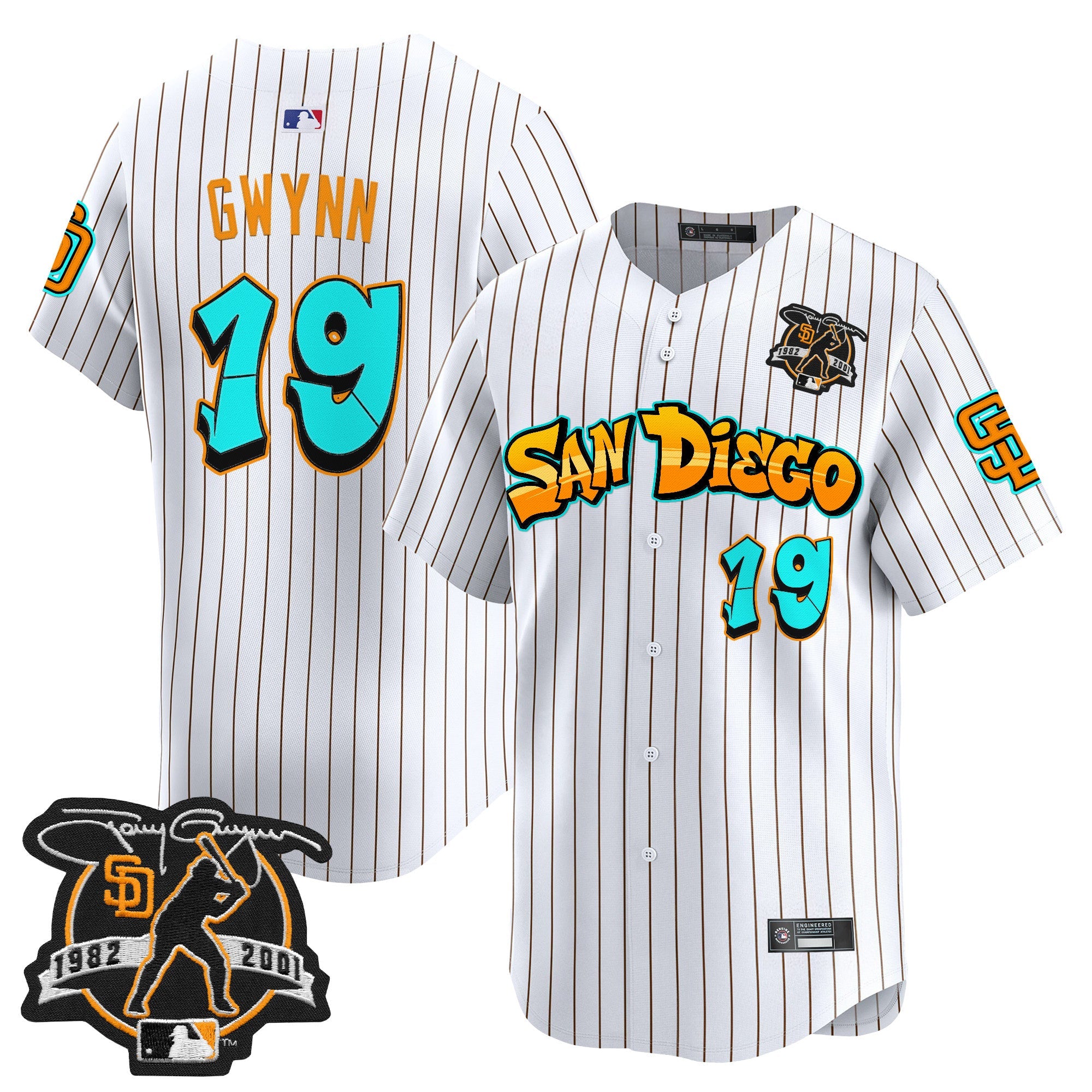 Men’s San Diego ‘Graffiti Barrio Edition’ Vapor Premier Limited Jersey