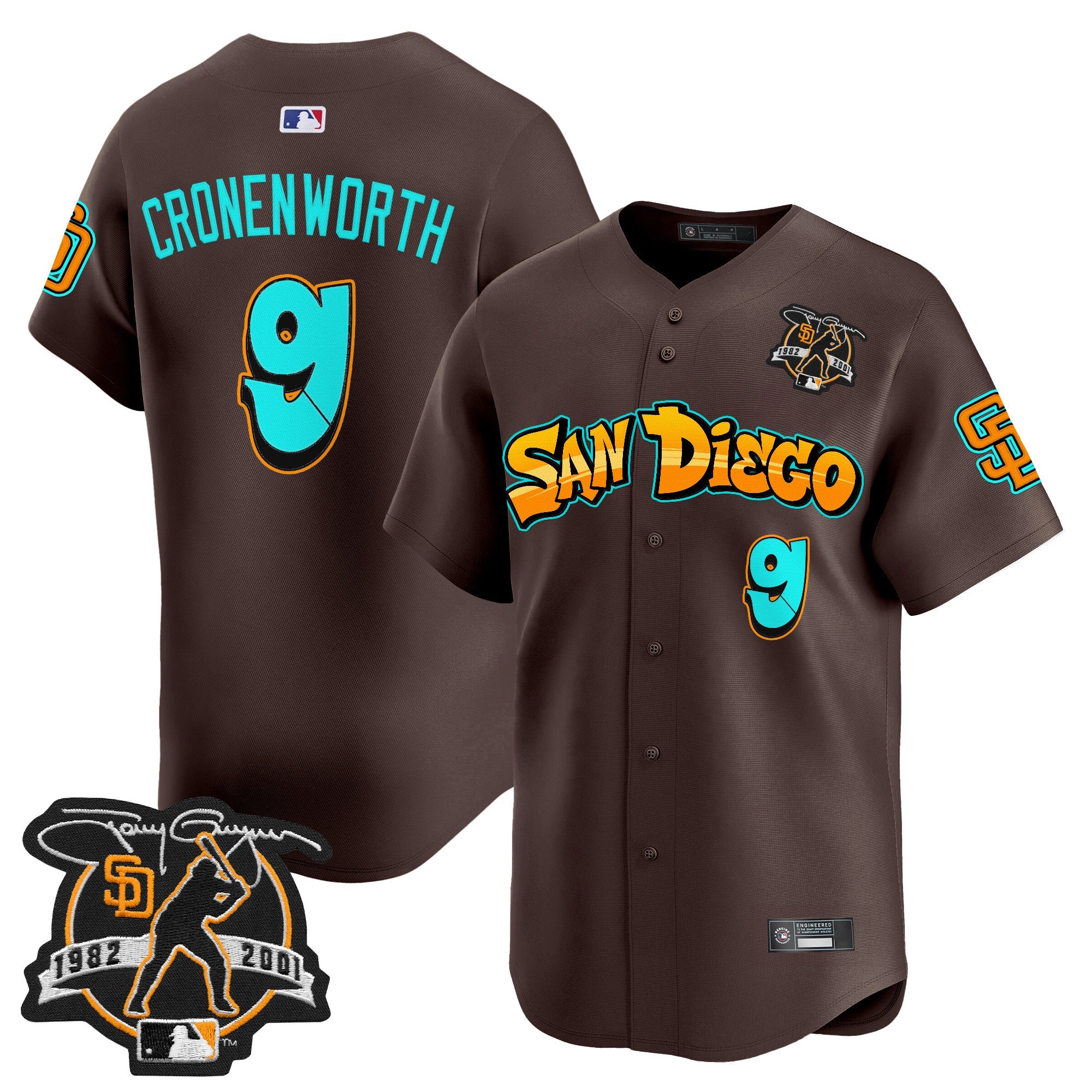 Men’s San Diego ‘Graffiti Barrio Edition’ Vapor Premier Limited Jersey