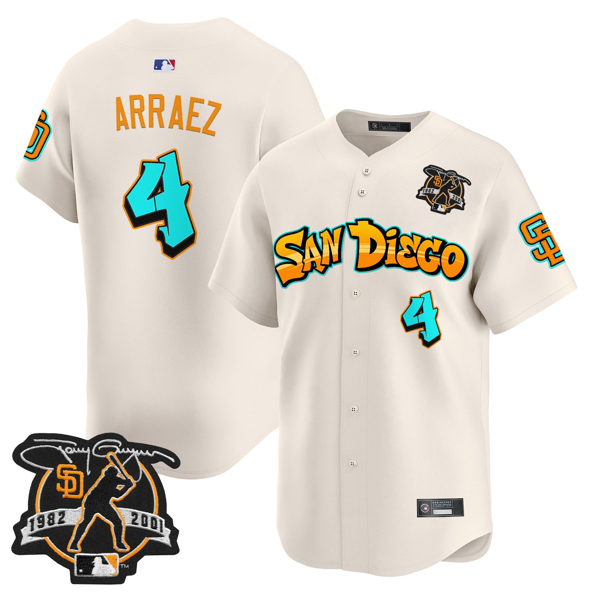 Men’s San Diego ‘Graffiti Barrio Edition’ Vapor Premier Limited Jersey