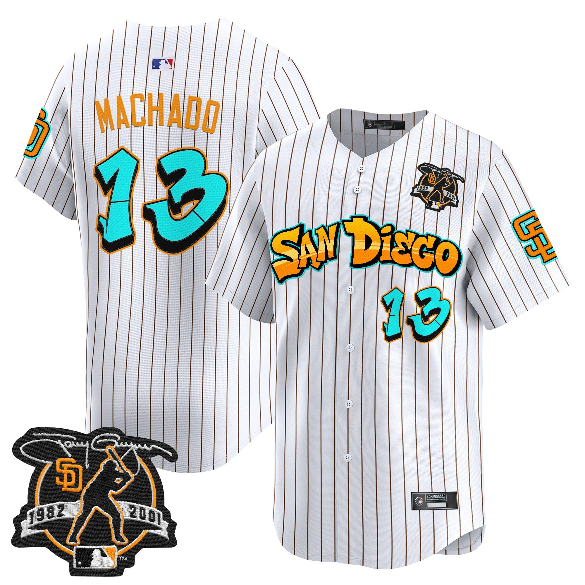 Men’s San Diego ‘Graffiti Barrio Edition’ Vapor Premier Limited Jersey