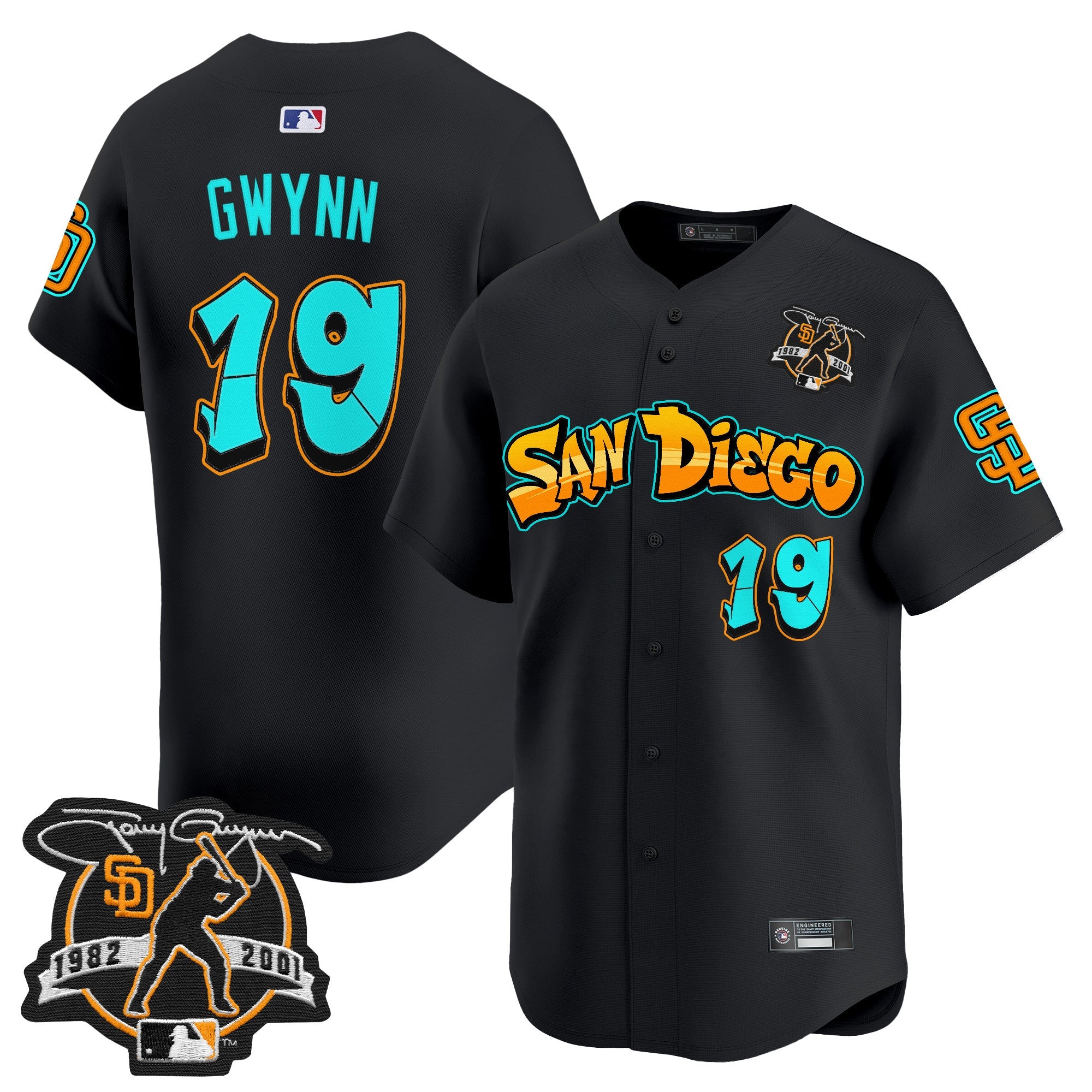 Men’s San Diego ‘Graffiti Barrio Edition’ Vapor Premier Limited Jersey