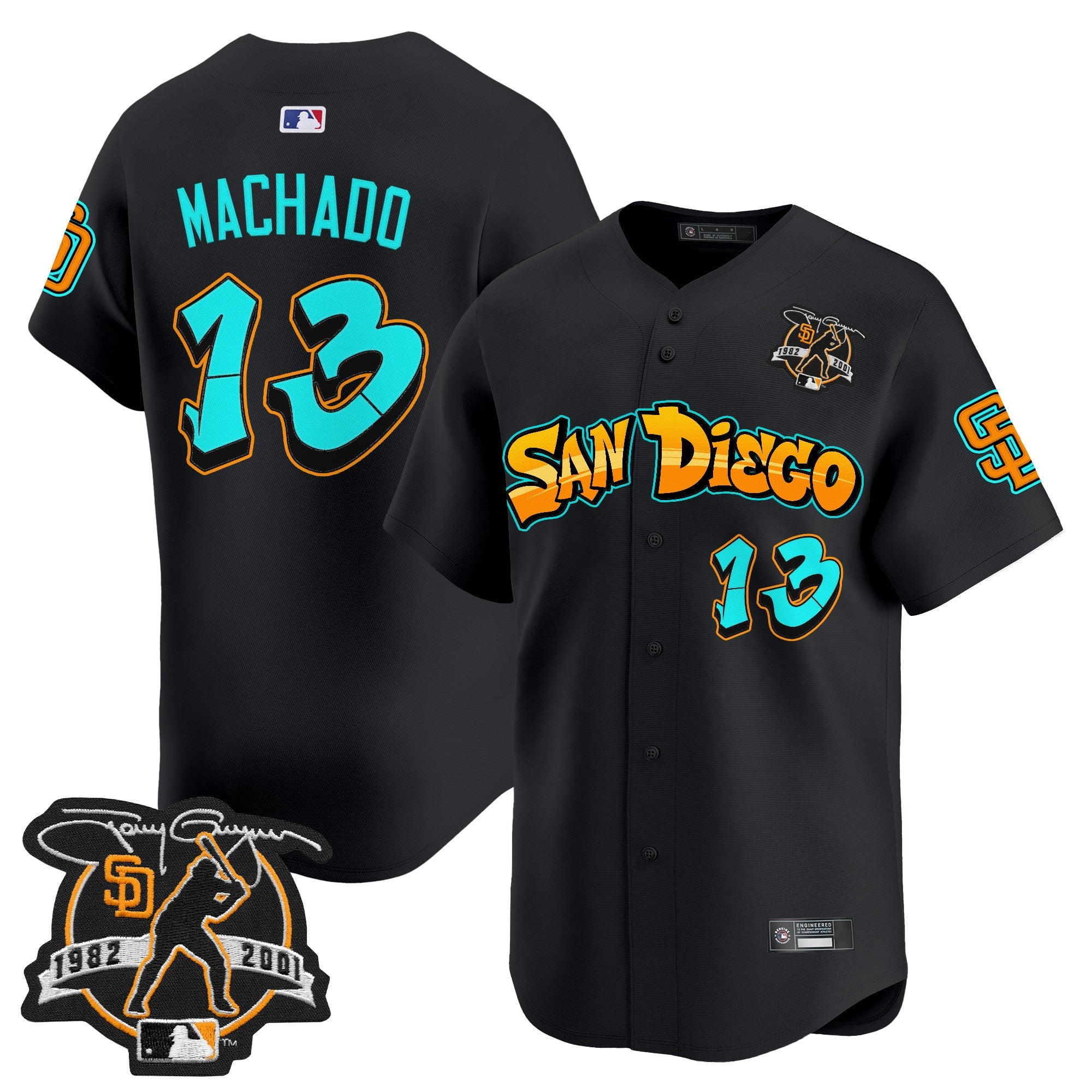 Men’s San Diego ‘Graffiti Barrio Edition’ Vapor Premier Limited Jersey