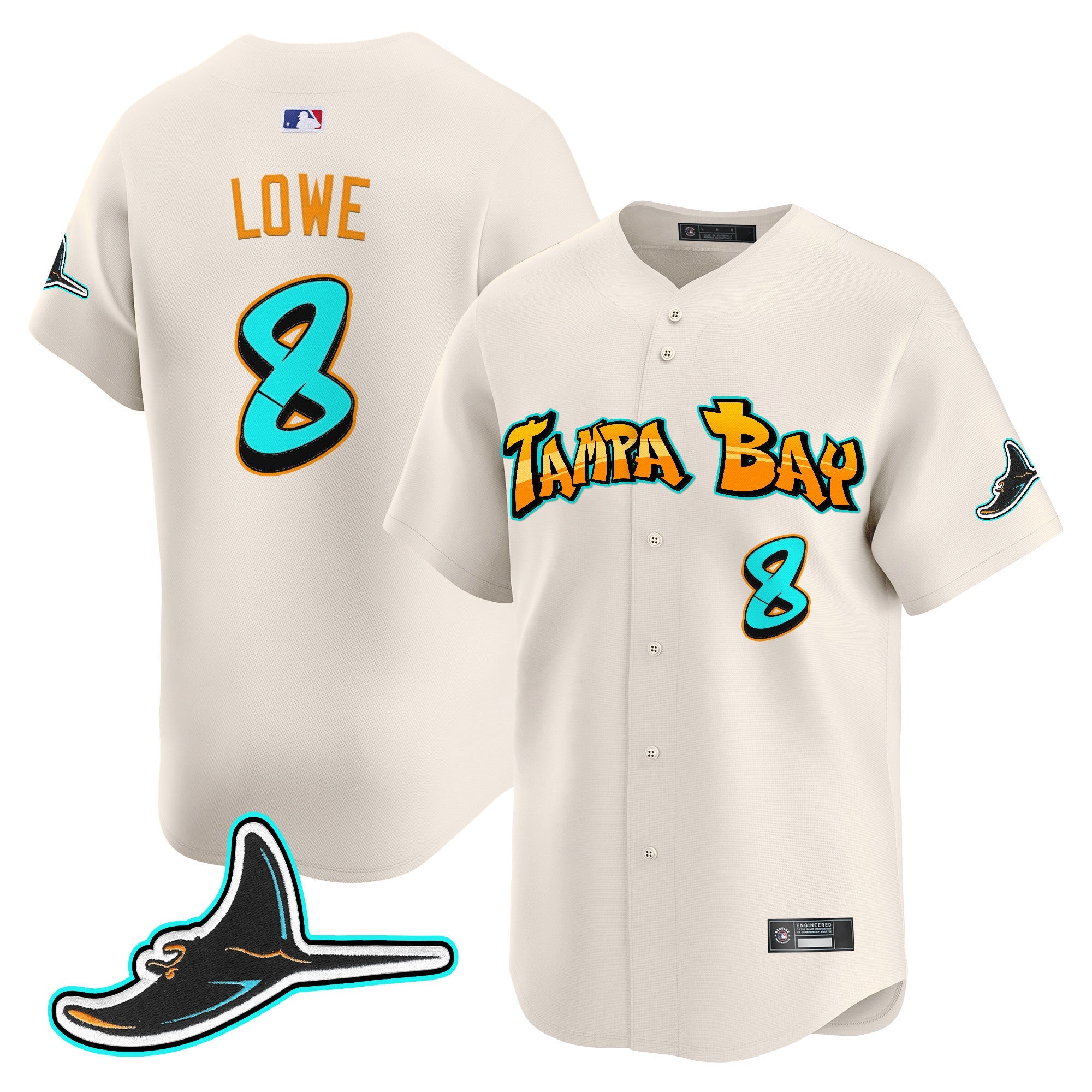 Men’s Tampa Bay ‘Graffiti Gulfside Edition’ Vapor Premier Limited Jersey