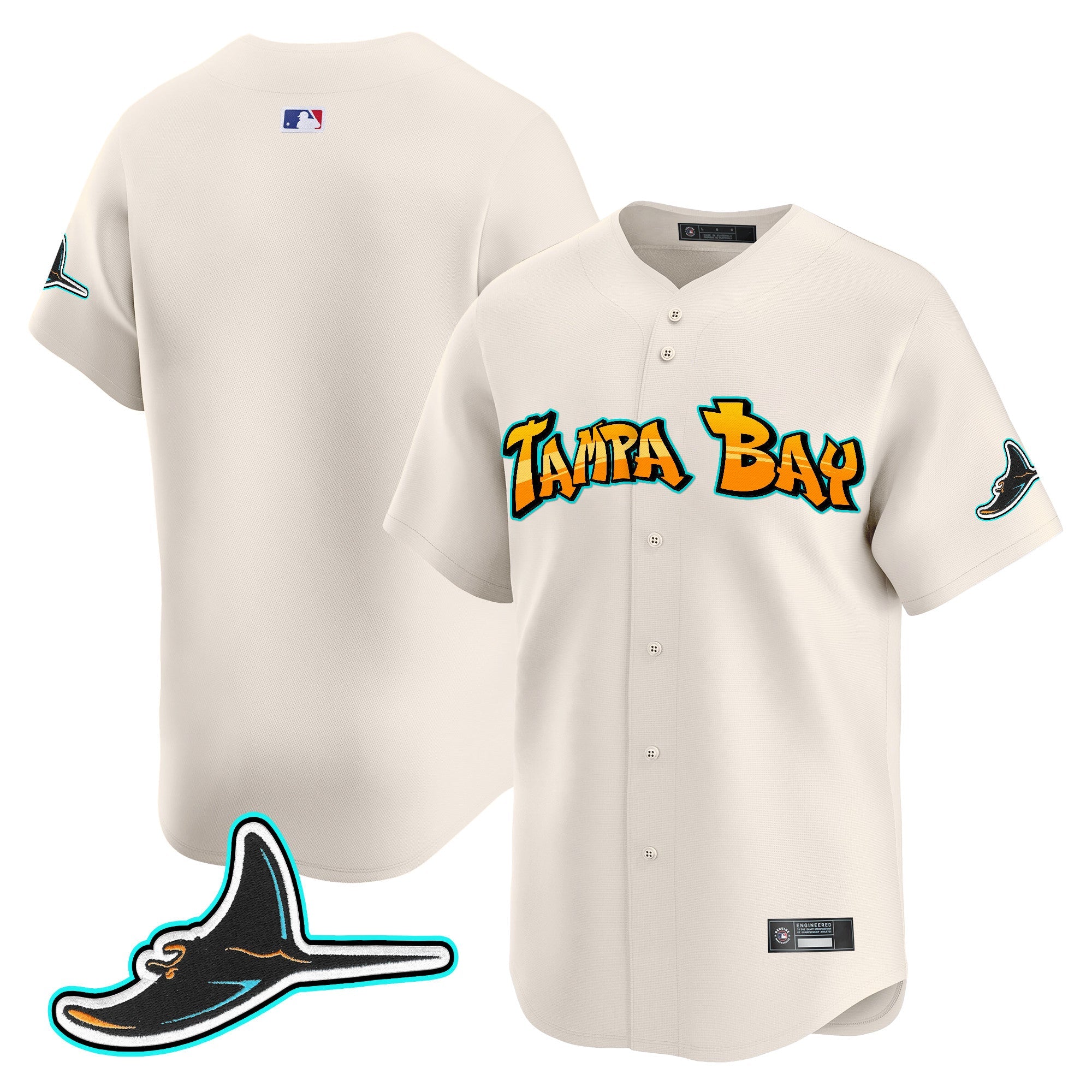Men’s Tampa Bay ‘Graffiti Gulfside Edition’ Vapor Premier Limited Jersey
