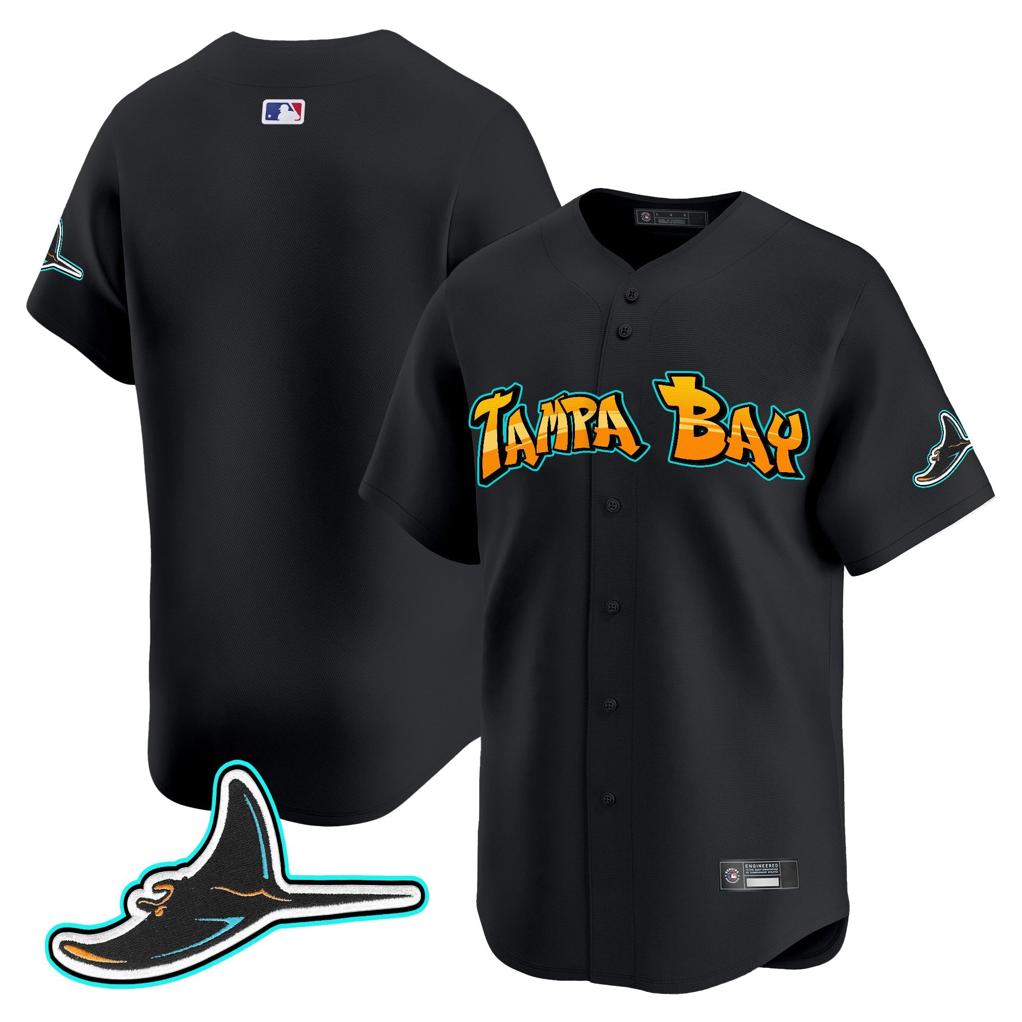 Men’s Tampa Bay ‘Graffiti Gulfside Edition’ Vapor Premier Limited Jersey