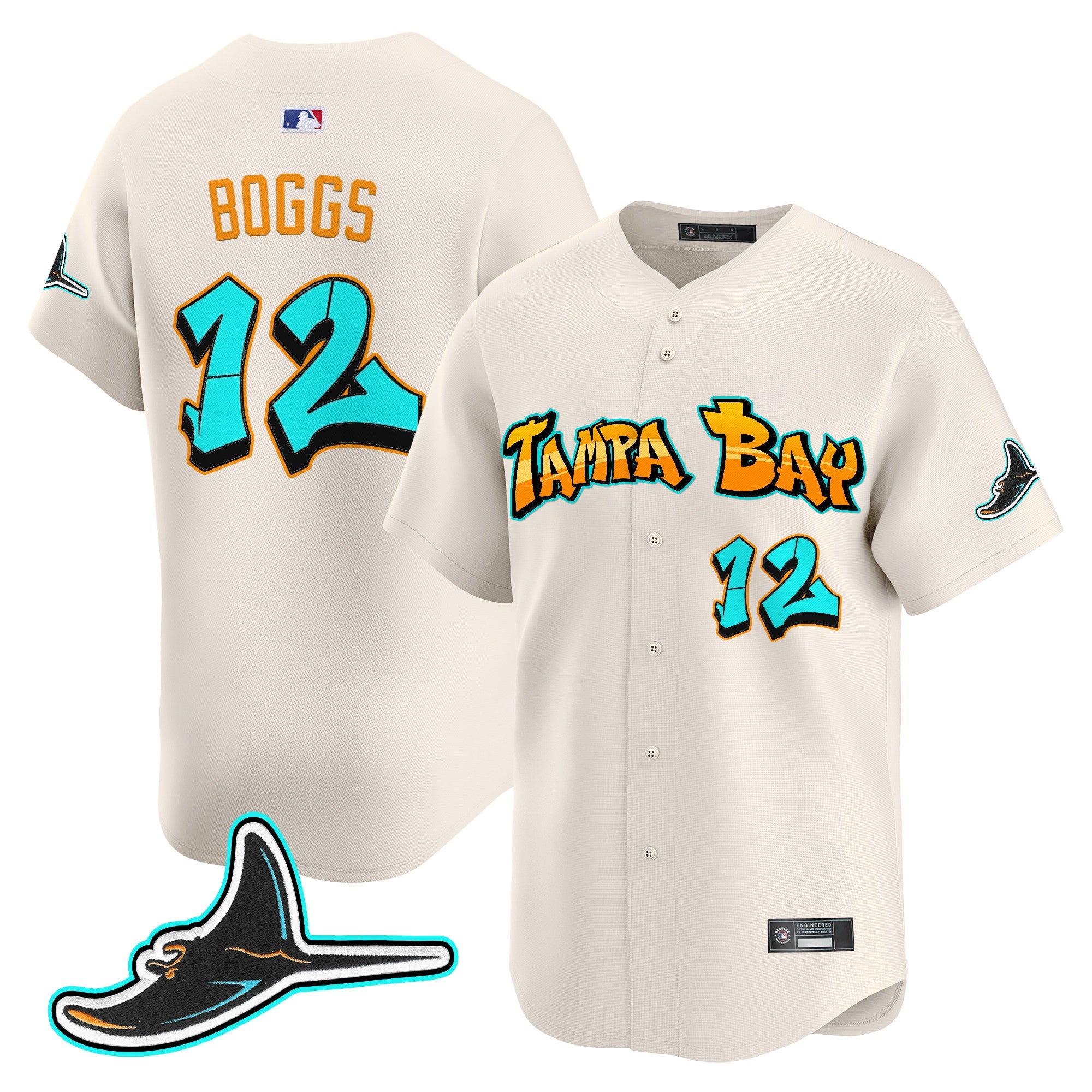 Men’s Tampa Bay ‘Graffiti Gulfside Edition’ Vapor Premier Limited Jersey