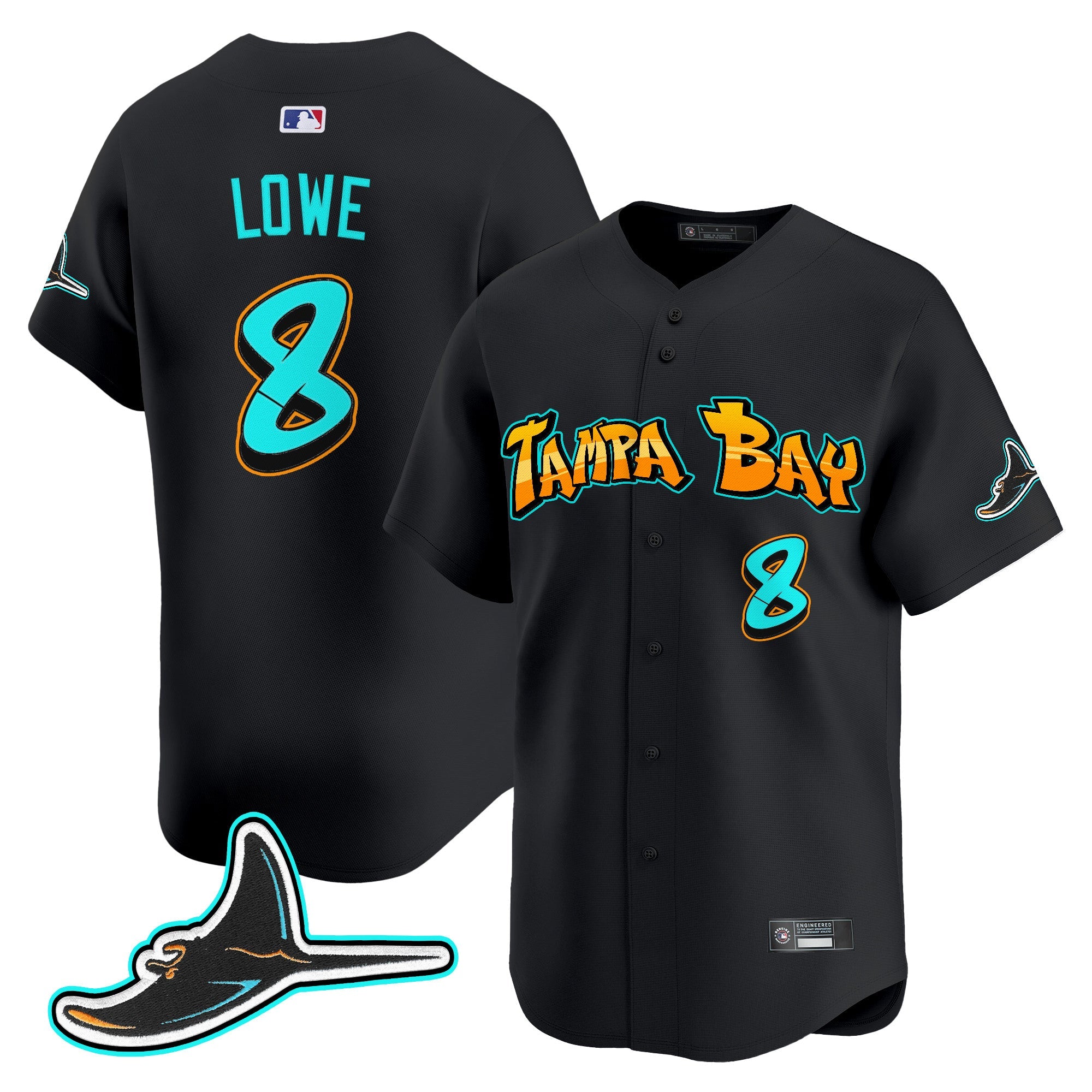 Men’s Tampa Bay ‘Graffiti Gulfside Edition’ Vapor Premier Limited Jersey