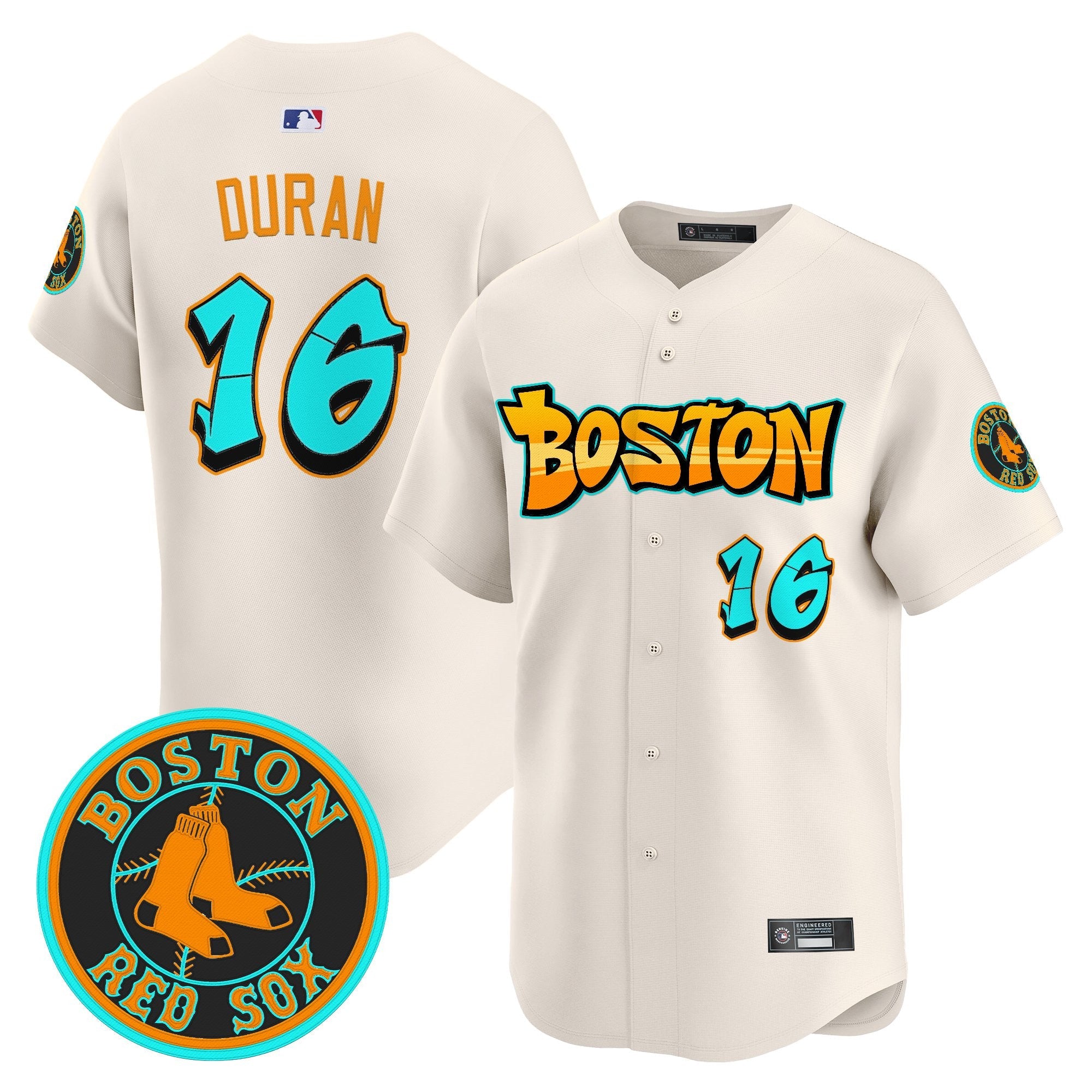 Men’s Boston ‘Graffiti Streetstyle Edition’ Vapor Premier Limited Jersey