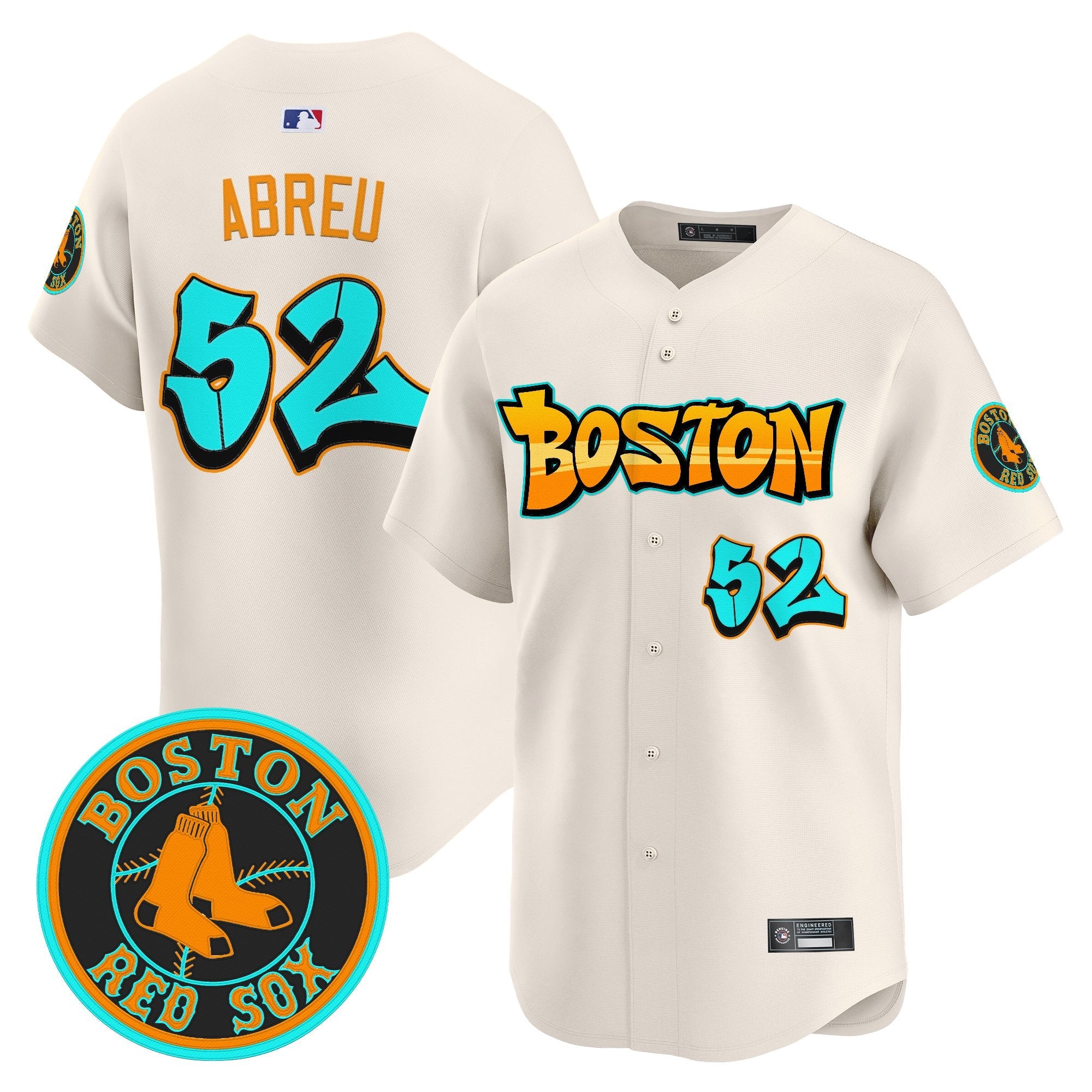 Men’s Boston ‘Graffiti Streetstyle Edition’ Vapor Premier Limited Jersey