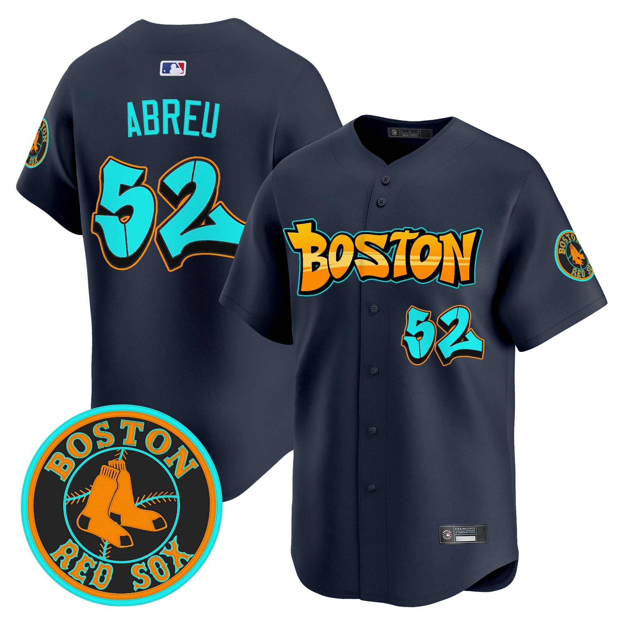 Men’s Boston ‘Graffiti Streetstyle Edition’ Vapor Premier Limited Jersey