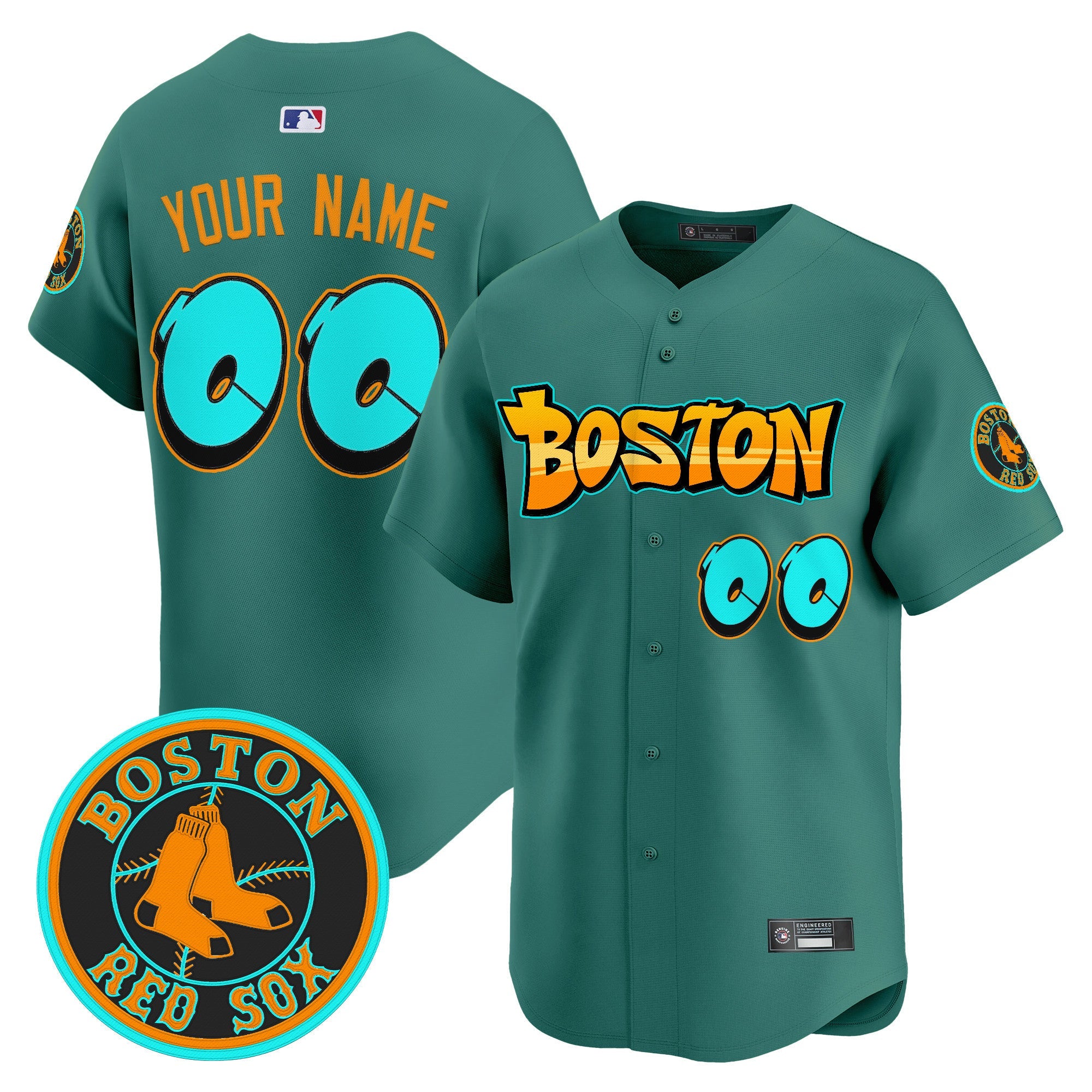 Boston ‘Graffiti Streetstyle Edition’ Vapor Premier Limited Custom Jersey