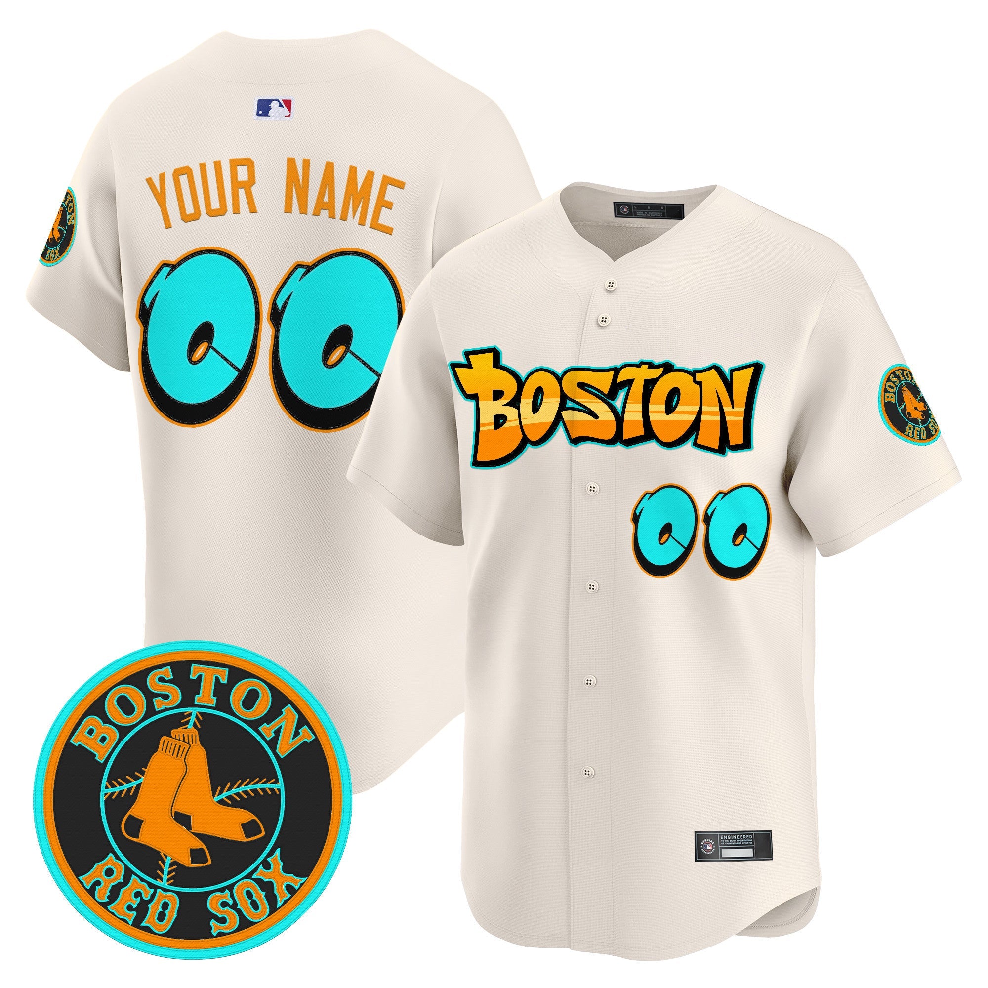 Boston ‘Graffiti Streetstyle Edition’ Vapor Premier Limited Custom Jersey