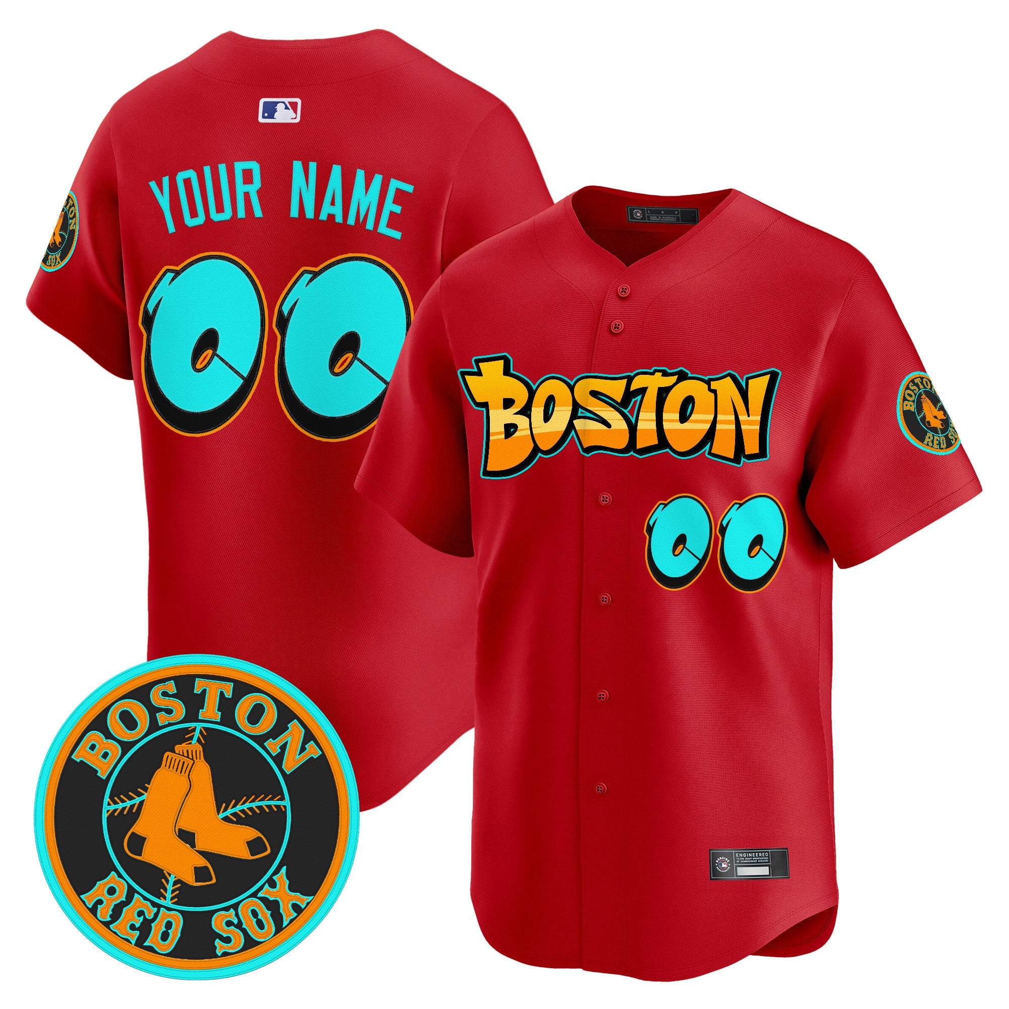 Boston ‘Graffiti Streetstyle Edition’ Vapor Premier Limited Custom Jersey