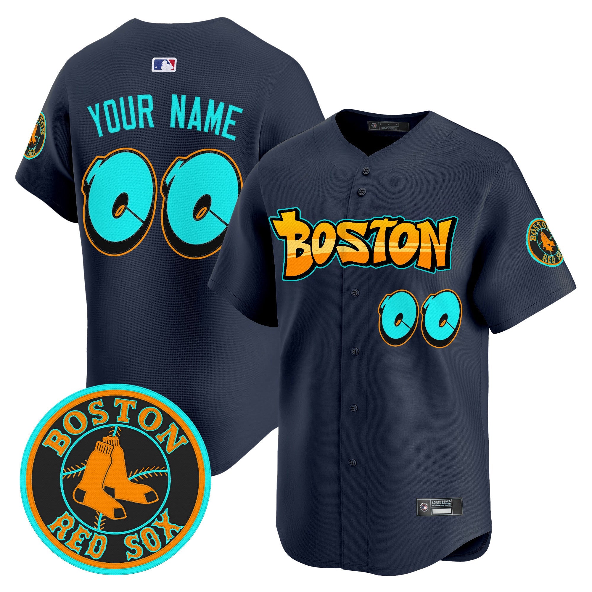 Boston ‘Graffiti Streetstyle Edition’ Vapor Premier Limited Custom Jersey