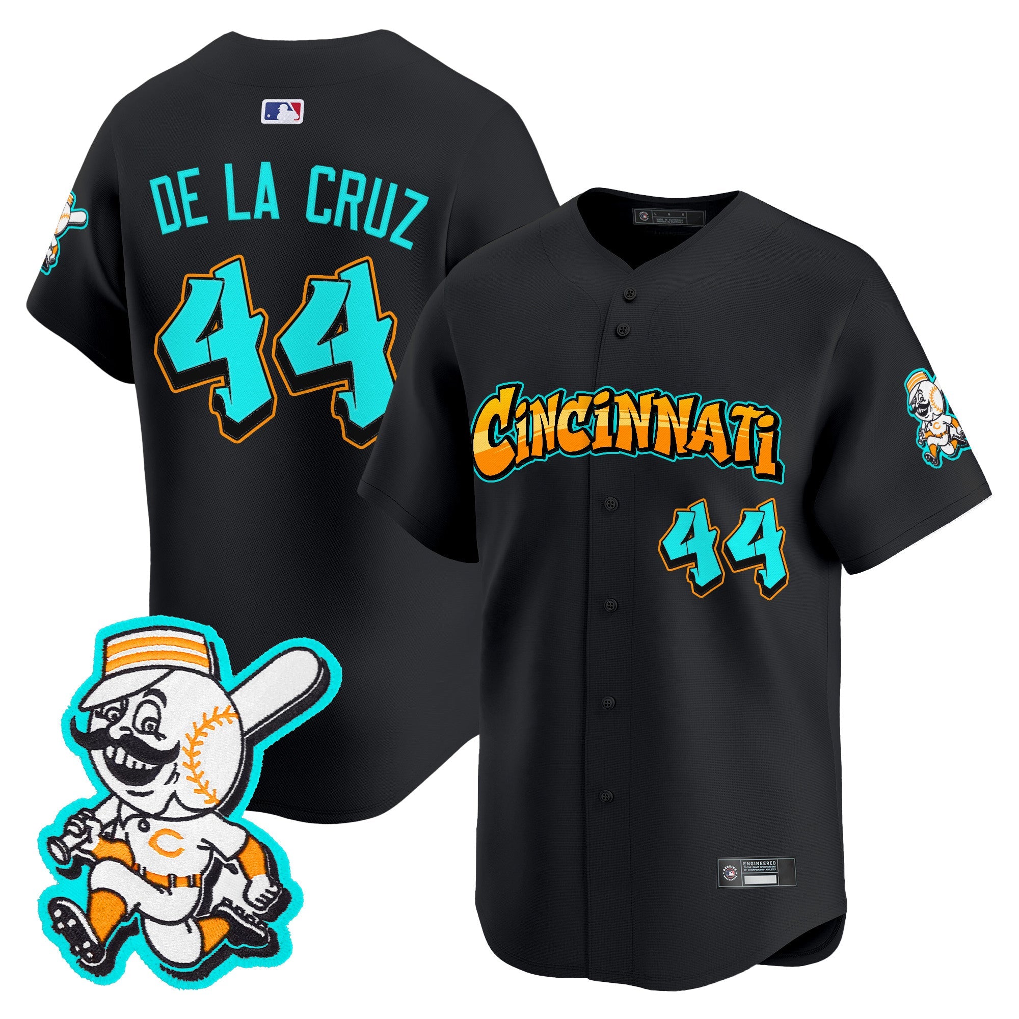 Men’s Cincinnati ‘Graffiti Queen City Edition’ Vapor Premier Limited Jersey