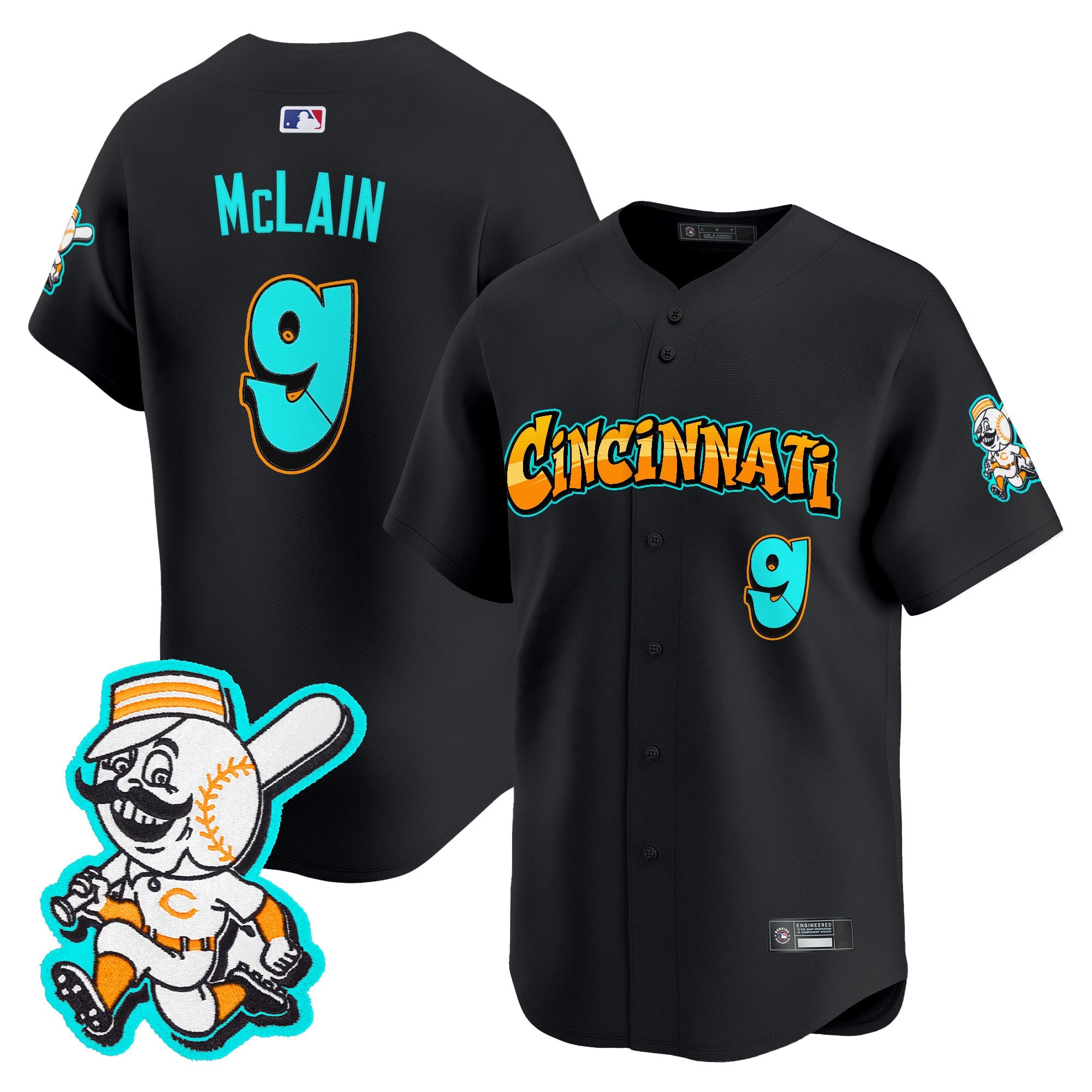 Men’s Cincinnati ‘Graffiti Queen City Edition’ Vapor Premier Limited Jersey
