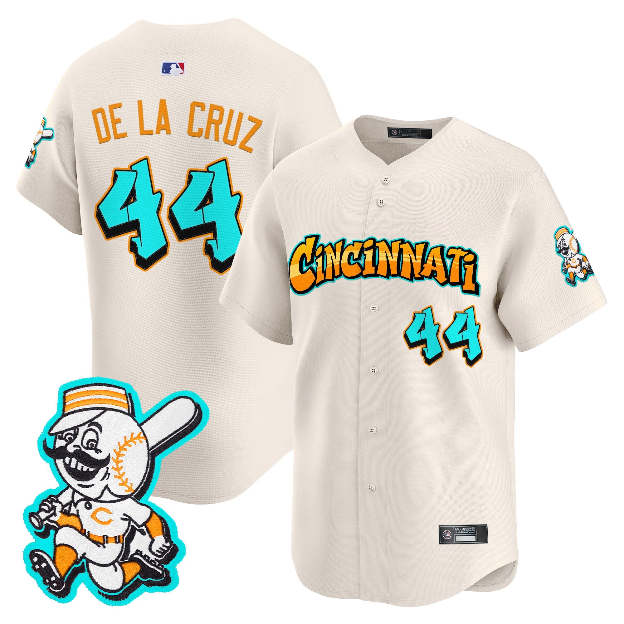 Men’s Cincinnati ‘Graffiti Queen City Edition’ Vapor Premier Limited Jersey