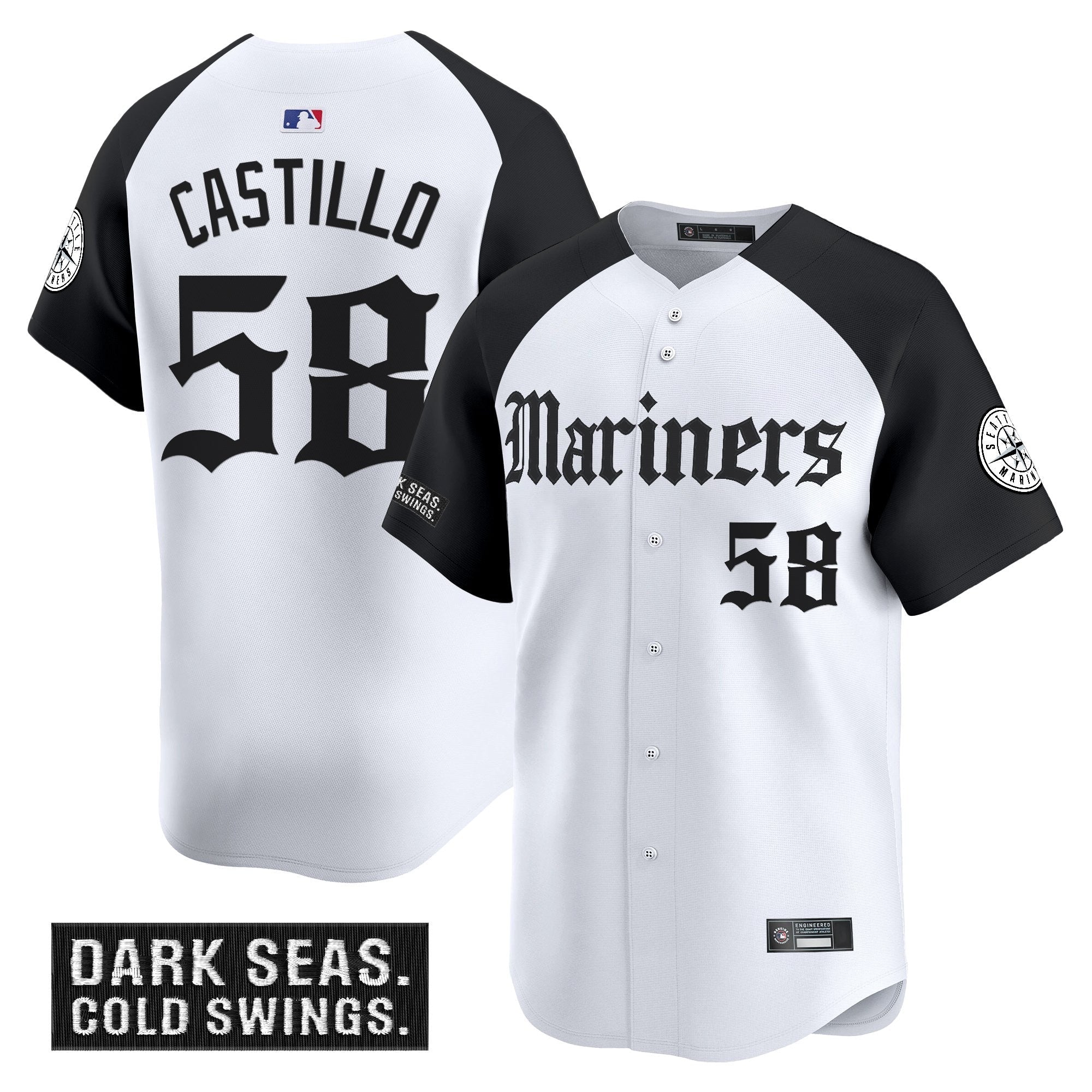 Men’s Seattle ‘Deep Sea Gothic Edition’ Vapor Premier Limited Jersey V2