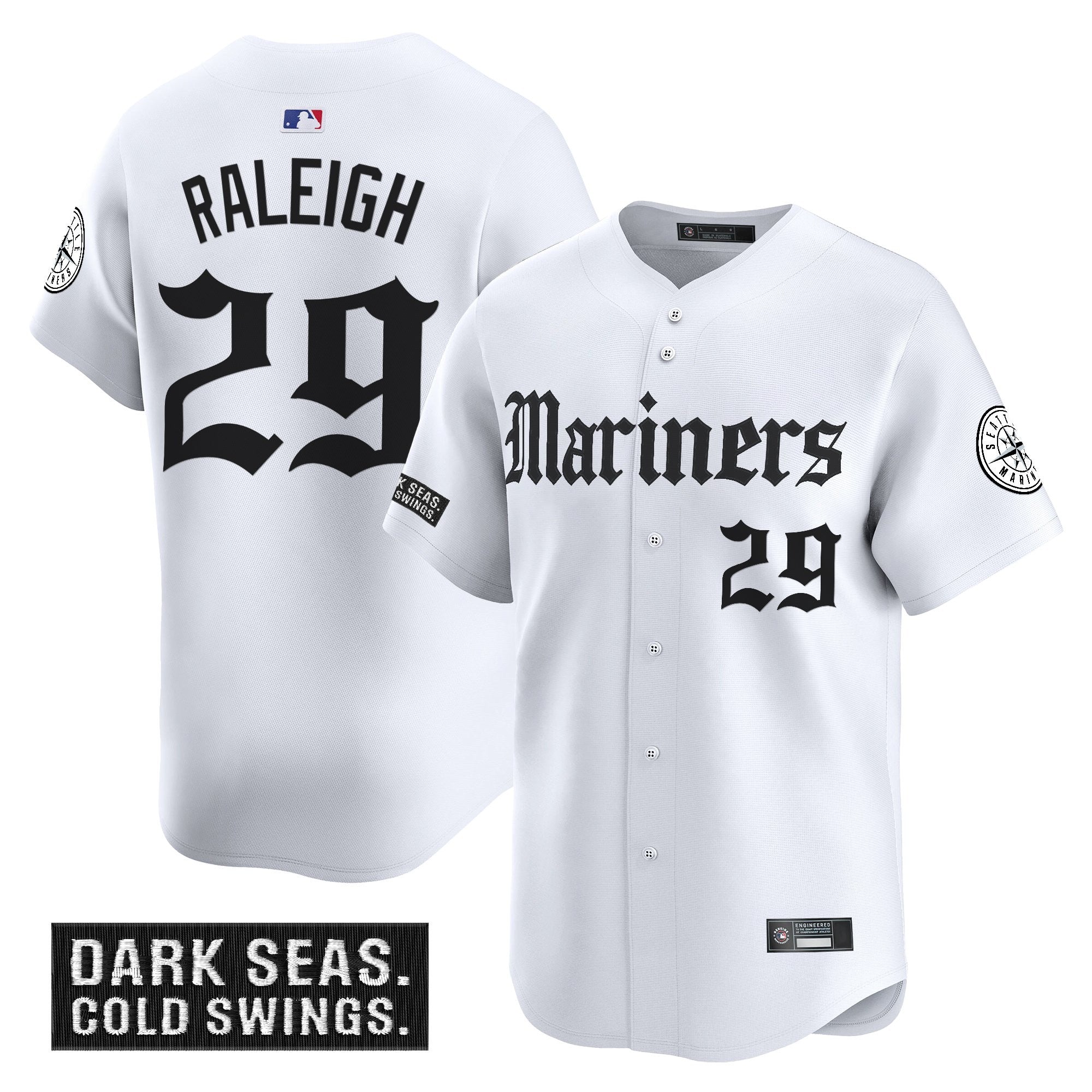 Men’s Seattle ‘Deep Sea Gothic Edition’ Vapor Premier Limited Jersey V2