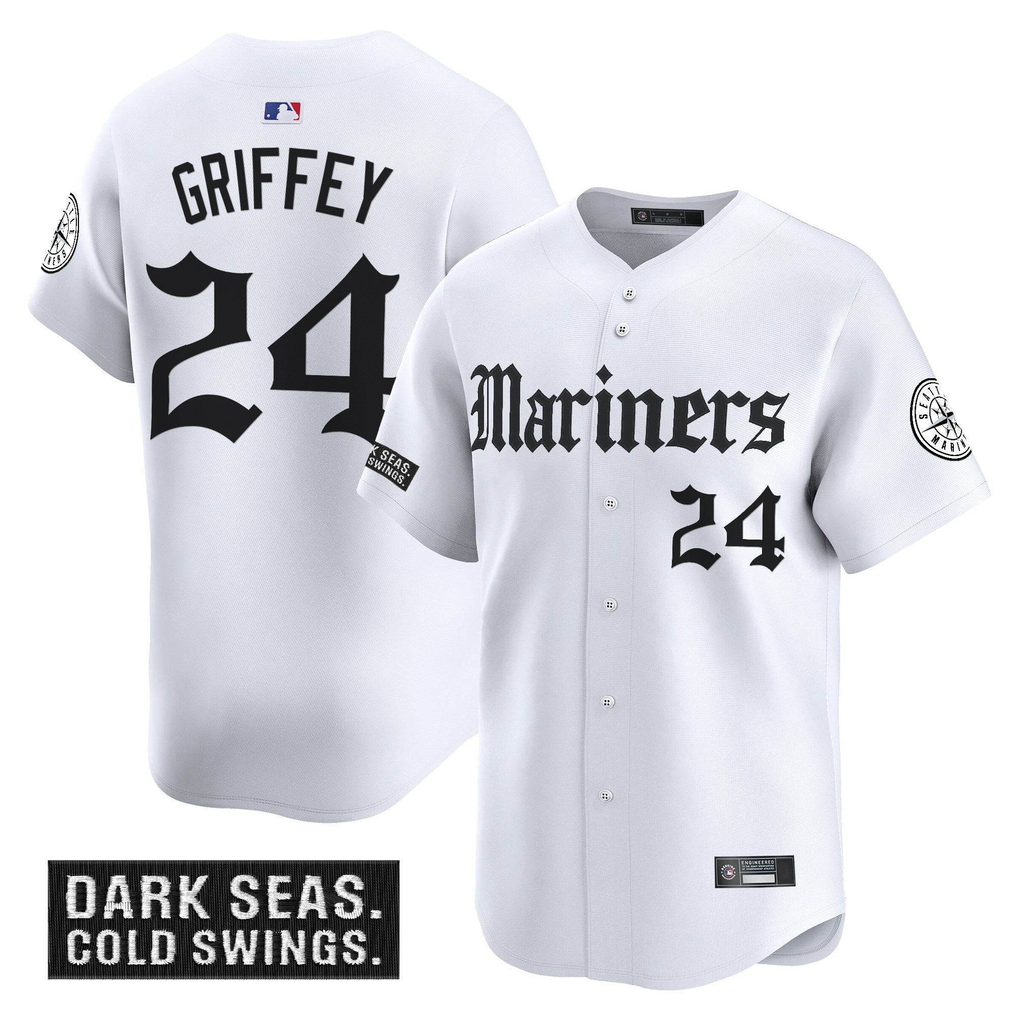 Men’s Seattle ‘Deep Sea Gothic Edition’ Vapor Premier Limited Jersey V2