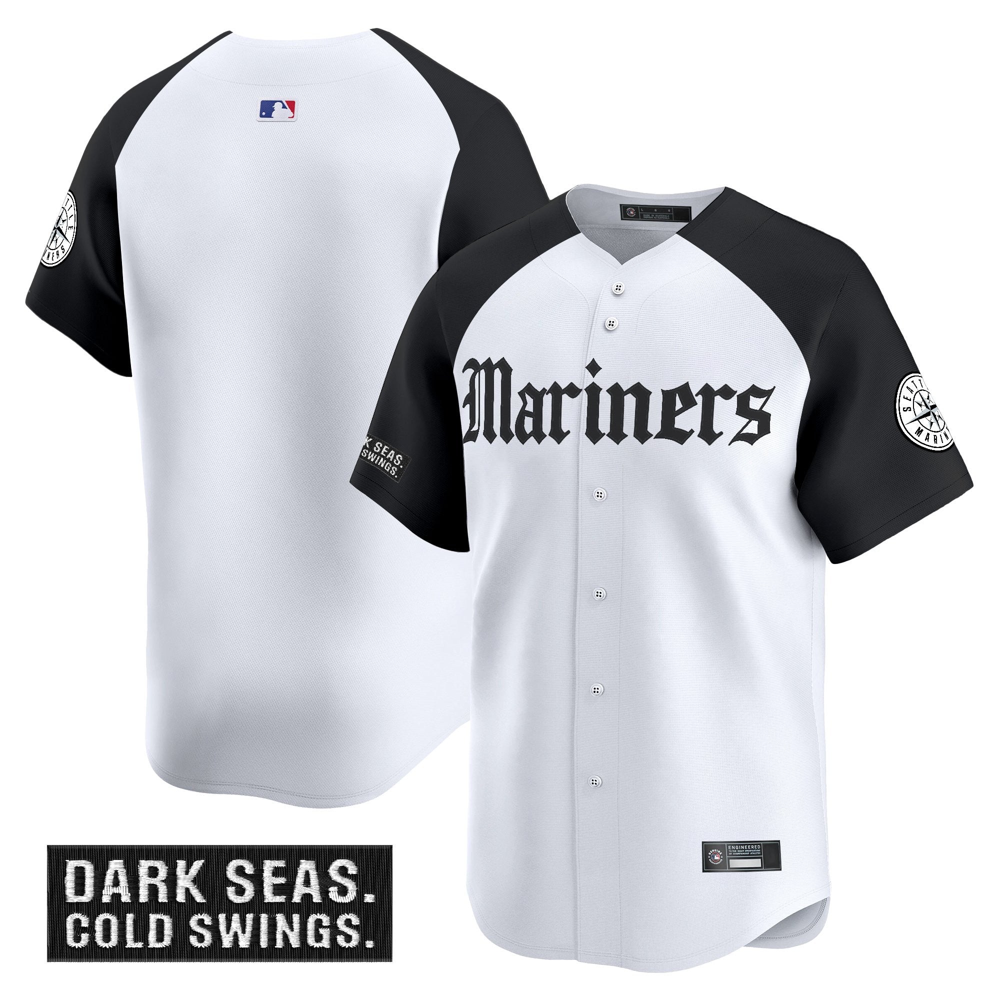 Men’s Seattle ‘Deep Sea Gothic Edition’ Vapor Premier Limited Jersey V2
