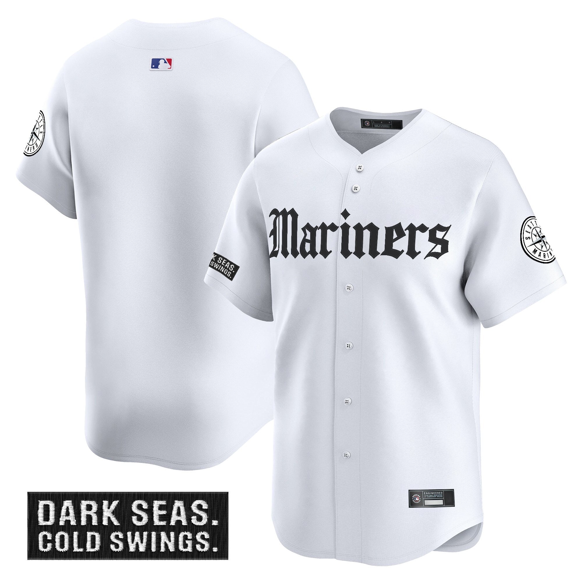Men’s Seattle ‘Deep Sea Gothic Edition’ Vapor Premier Limited Jersey V2