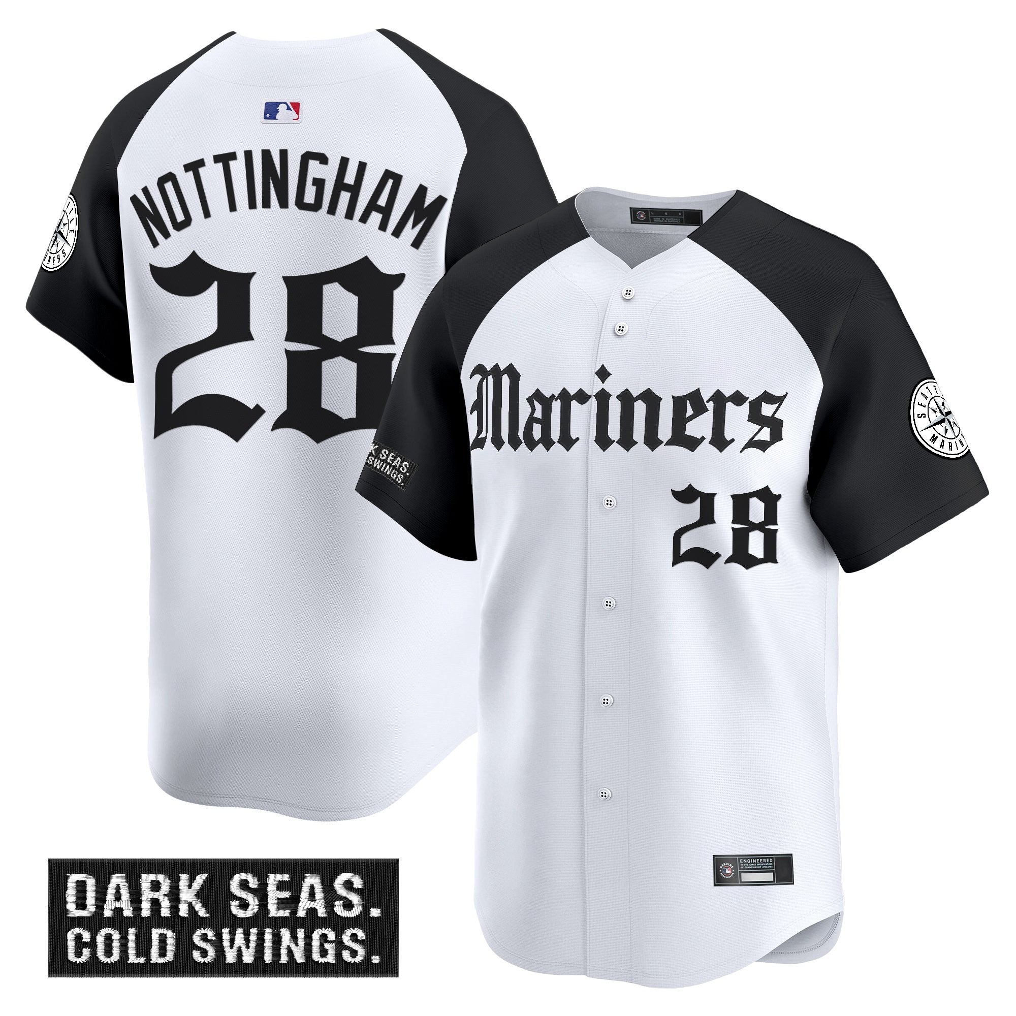 Men’s Seattle ‘Deep Sea Gothic Edition’ Vapor Premier Limited Jersey V2