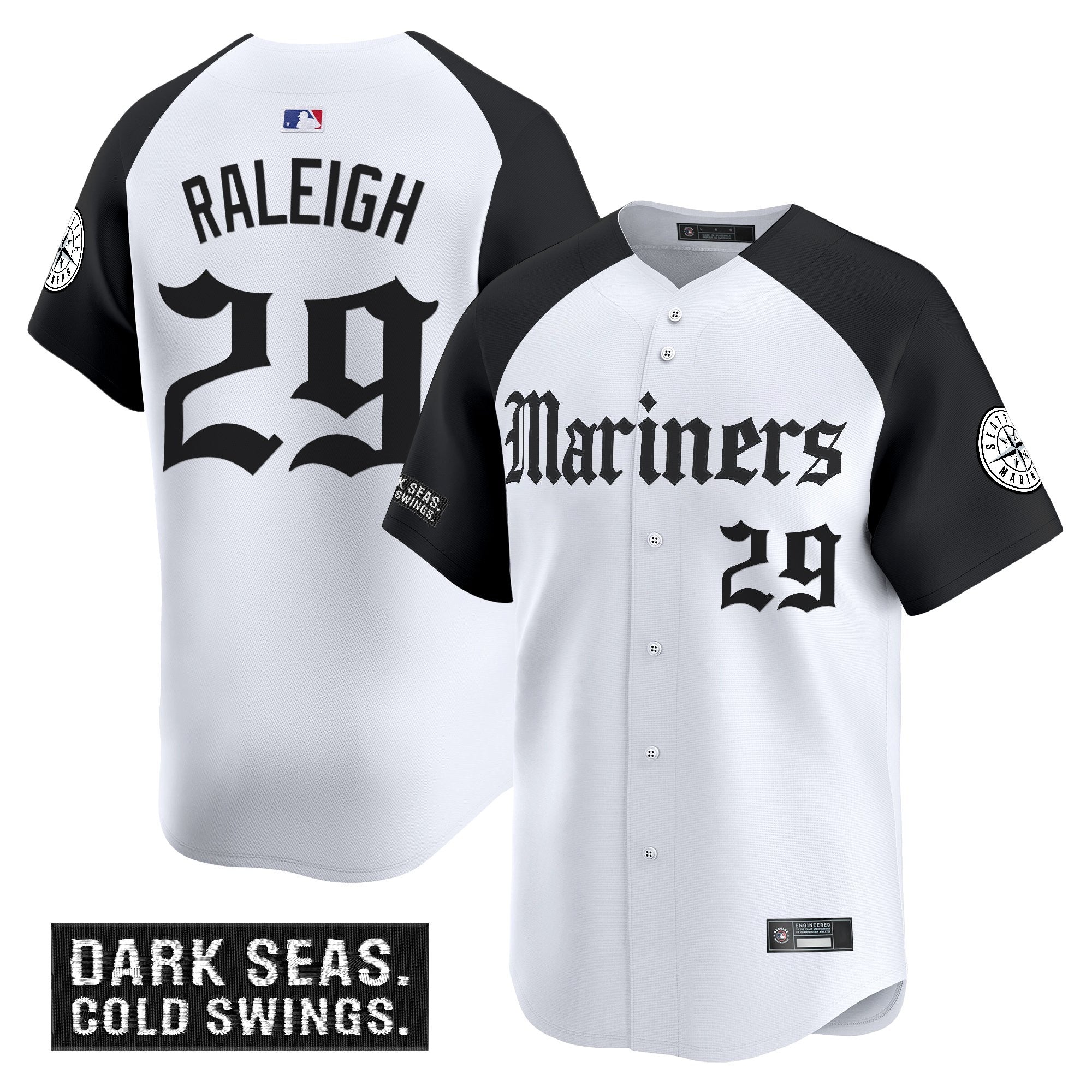 Men’s Seattle ‘Deep Sea Gothic Edition’ Vapor Premier Limited Jersey V2