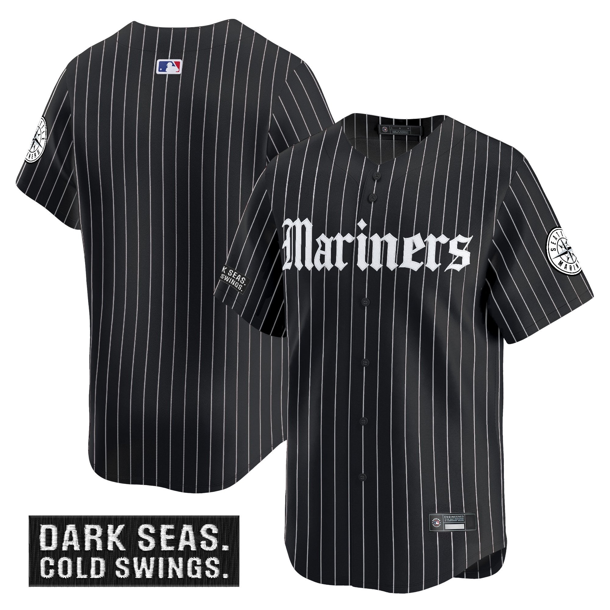 Men’s Seattle ‘Deep Sea Gothic Edition’ Vapor Premier Limited Jersey V2