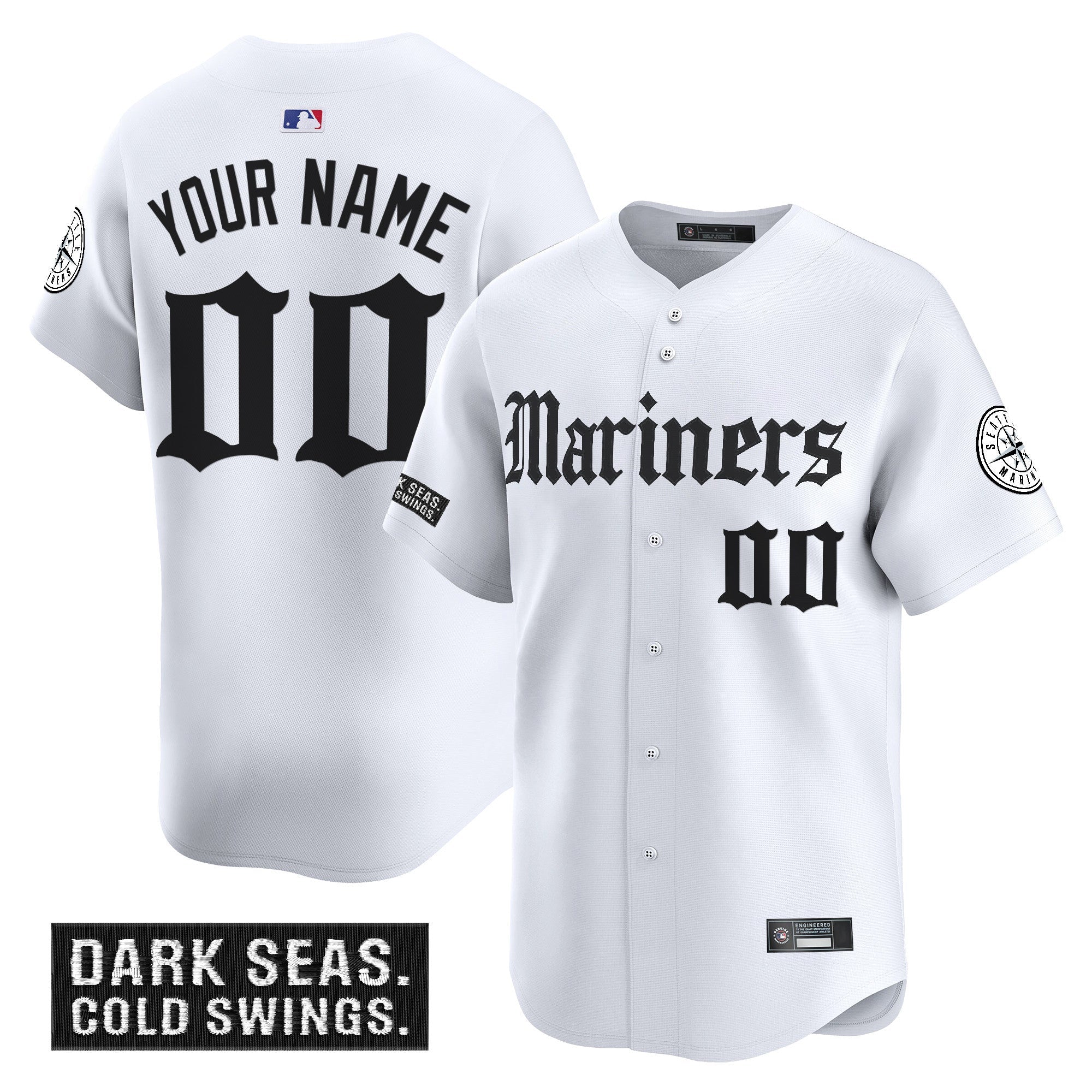 Seattle ‘Deep Sea Gothic Edition’ Vapor Premier Limited Custom Jersey V2