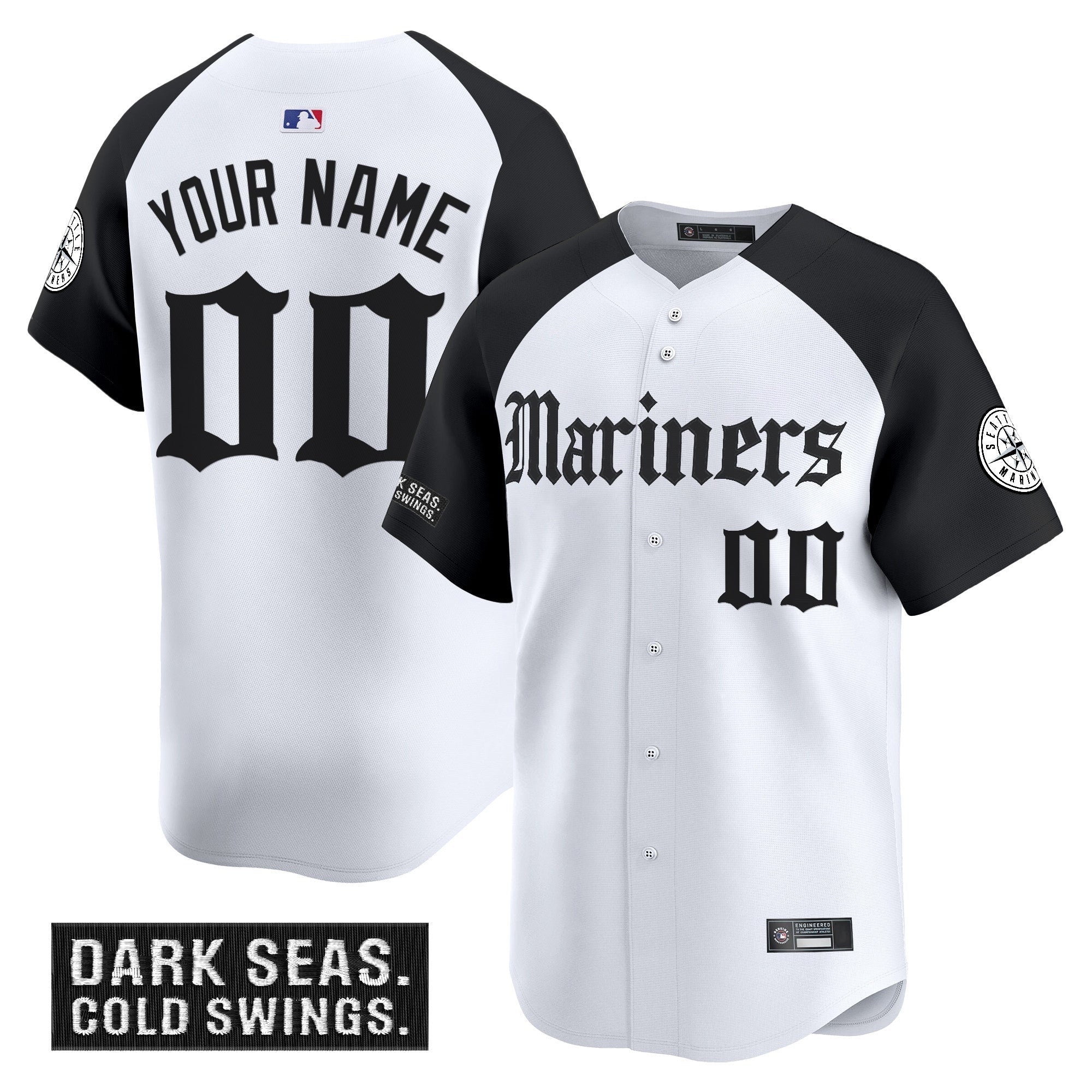 Seattle ‘Deep Sea Gothic Edition’ Vapor Premier Limited Custom Jersey V2