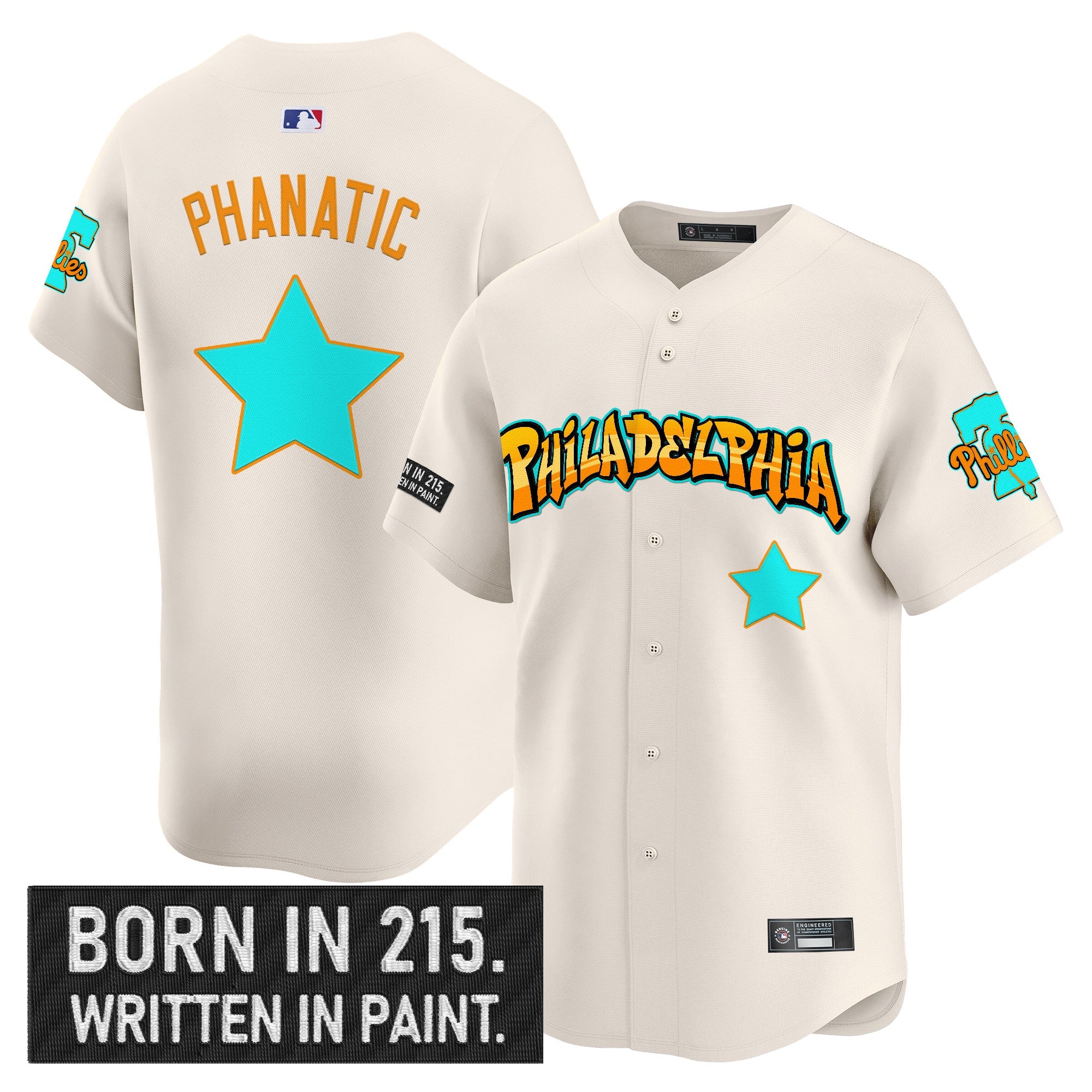 Men’s Philadelphia ‘Graffiti Broad Street Edition ‘Vapor Premier Limited Jersey V2