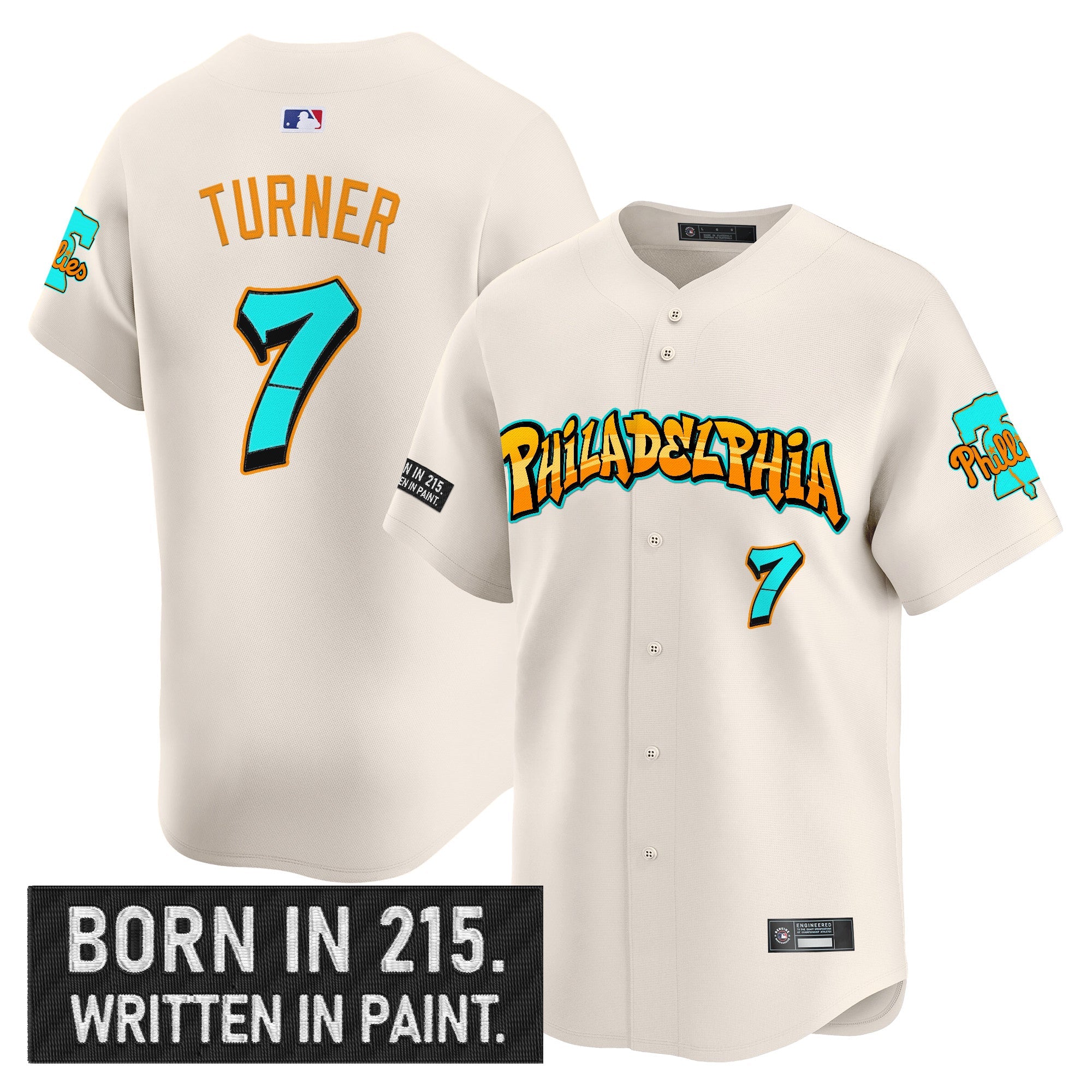 Men’s Philadelphia ‘Graffiti Broad Street Edition ‘Vapor Premier Limited Jersey V2