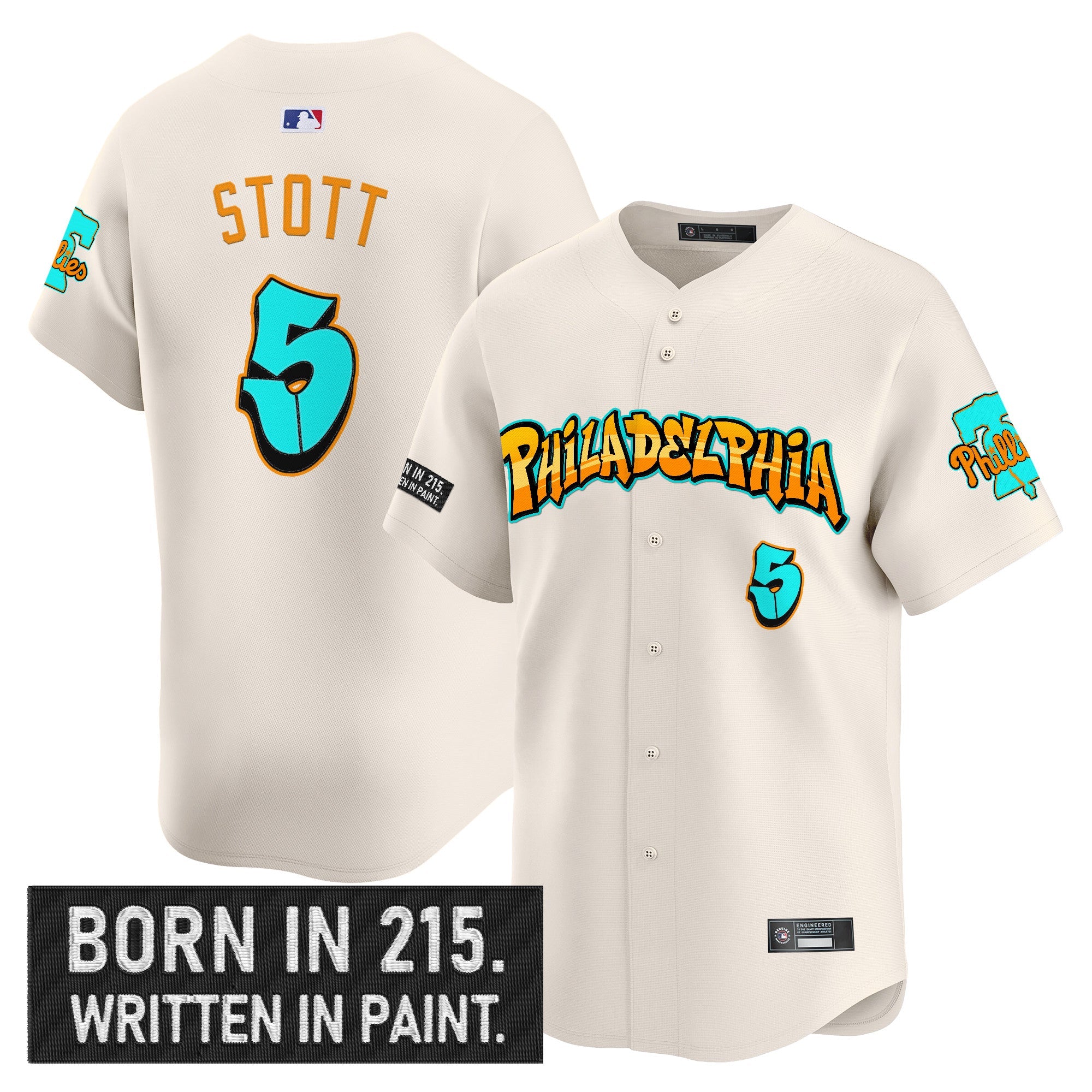 Men’s Philadelphia ‘Graffiti Broad Street Edition ‘Vapor Premier Limited Jersey V2