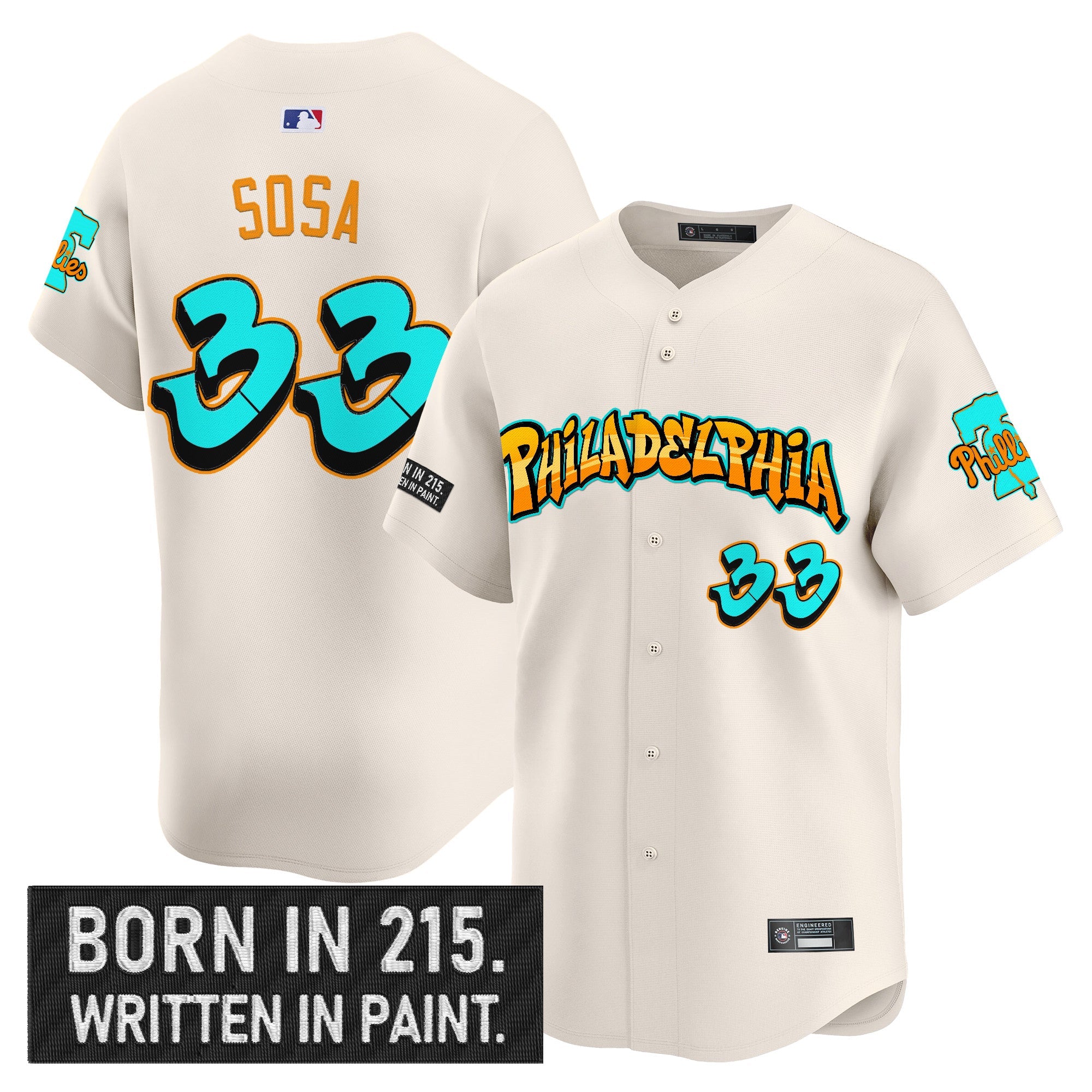 Men’s Philadelphia ‘Graffiti Broad Street Edition ‘Vapor Premier Limited Jersey V2