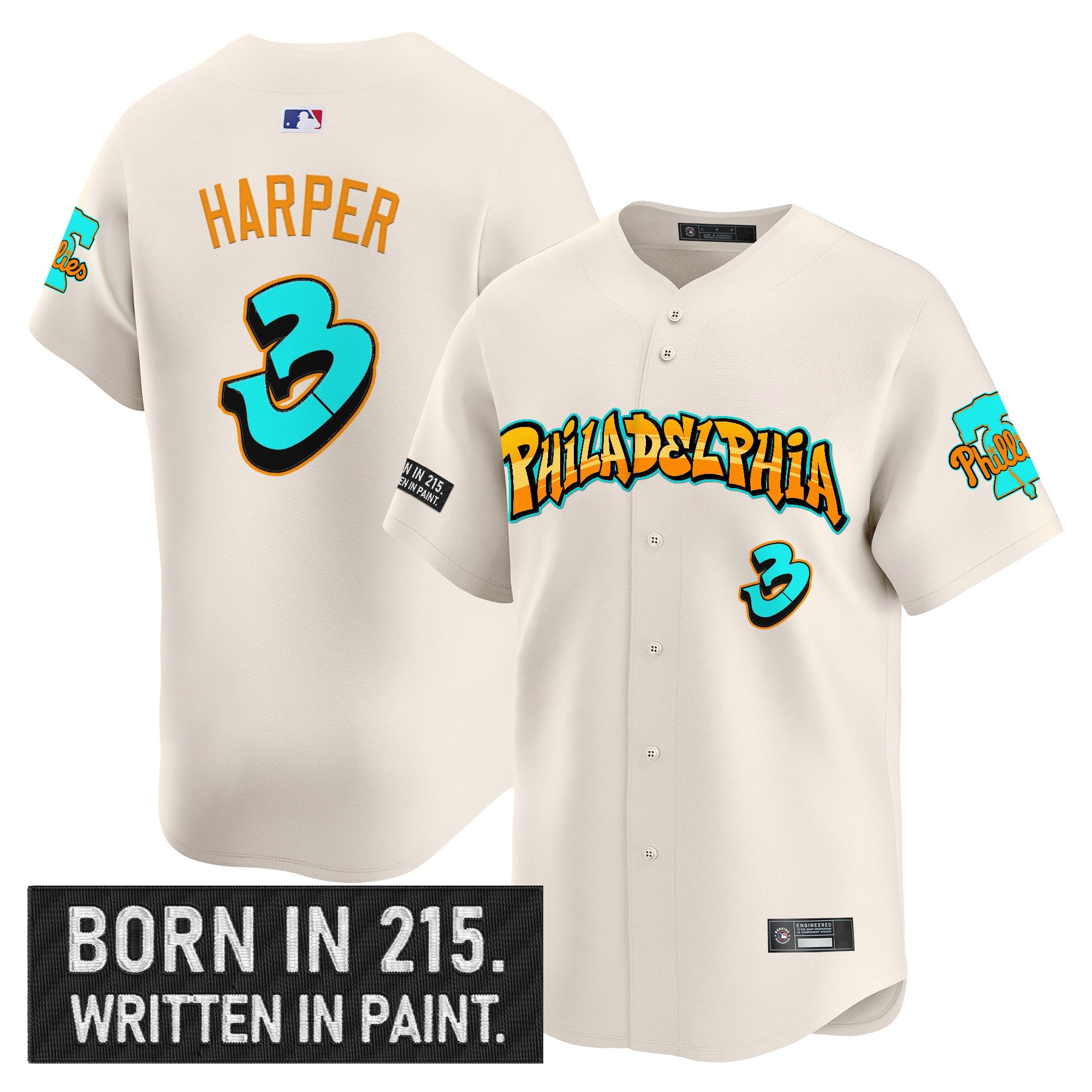 Men’s Philadelphia ‘Graffiti Broad Street Edition ‘Vapor Premier Limited Jersey V2