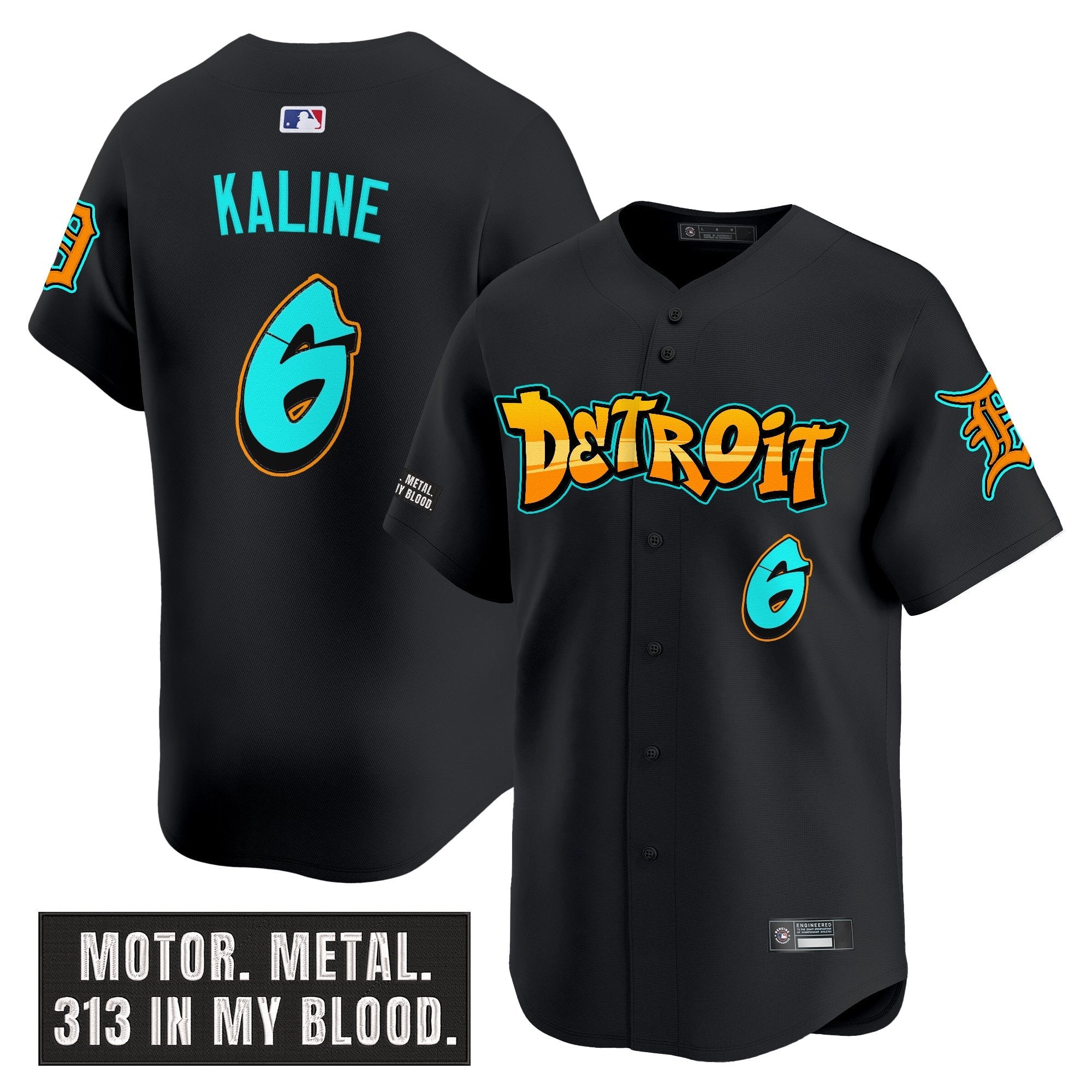 Men’s Detroit ‘Graffiti Motor City Edition’ Vapor Premier Limited Jersey