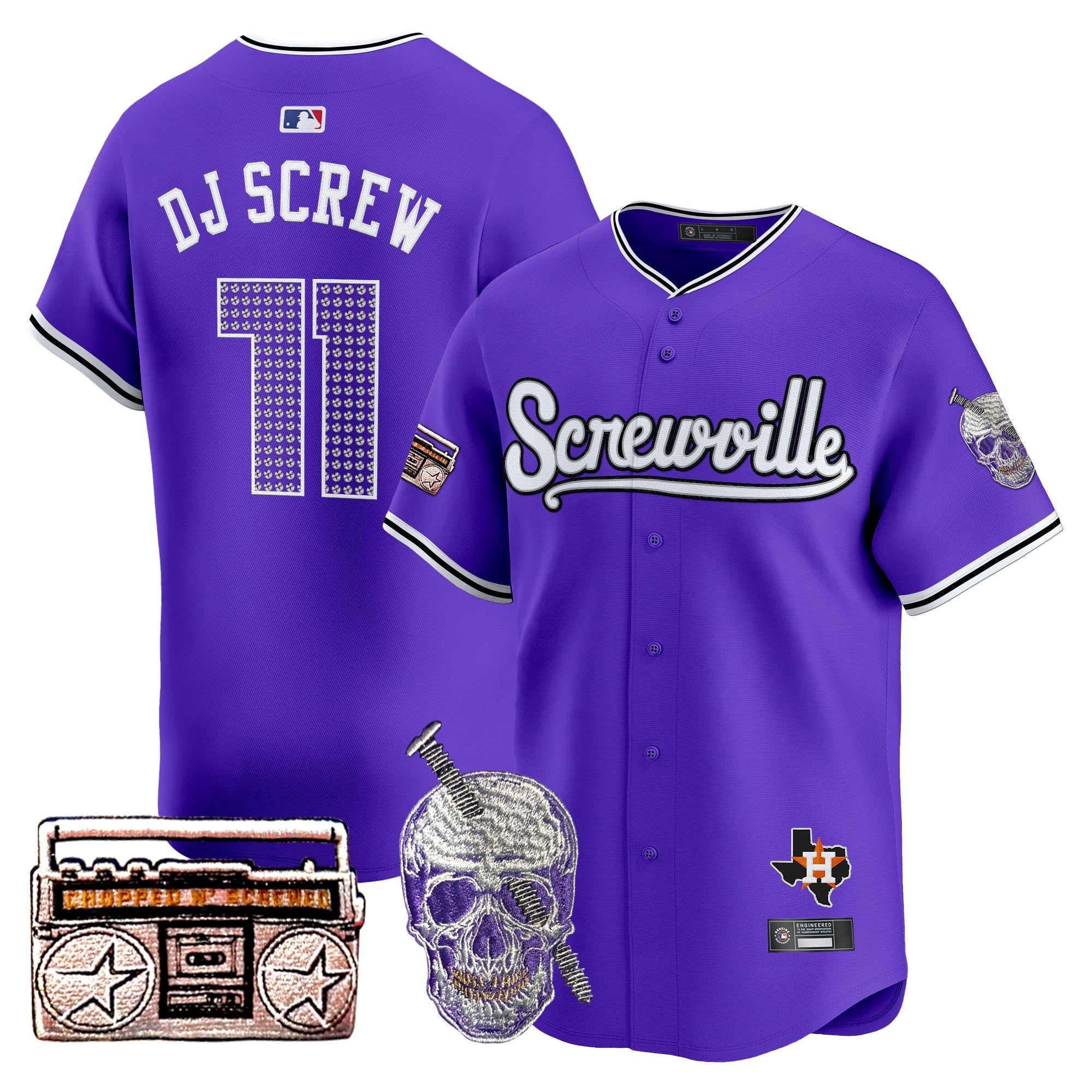 DJ Screw 2025 Vapor Premier Limited Jersey