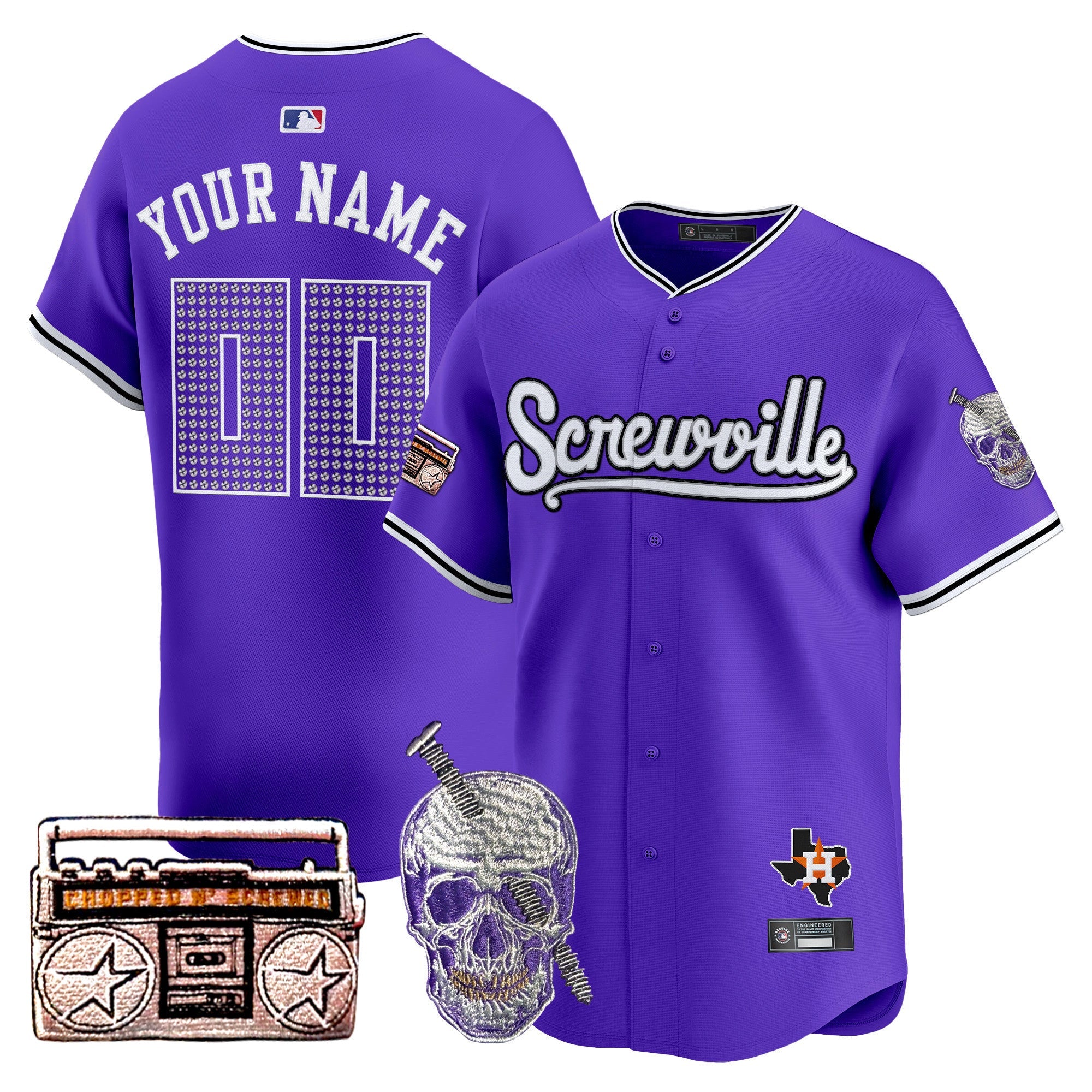 DJ Screw 2025 Vapor Premier Limited Custom Jersey