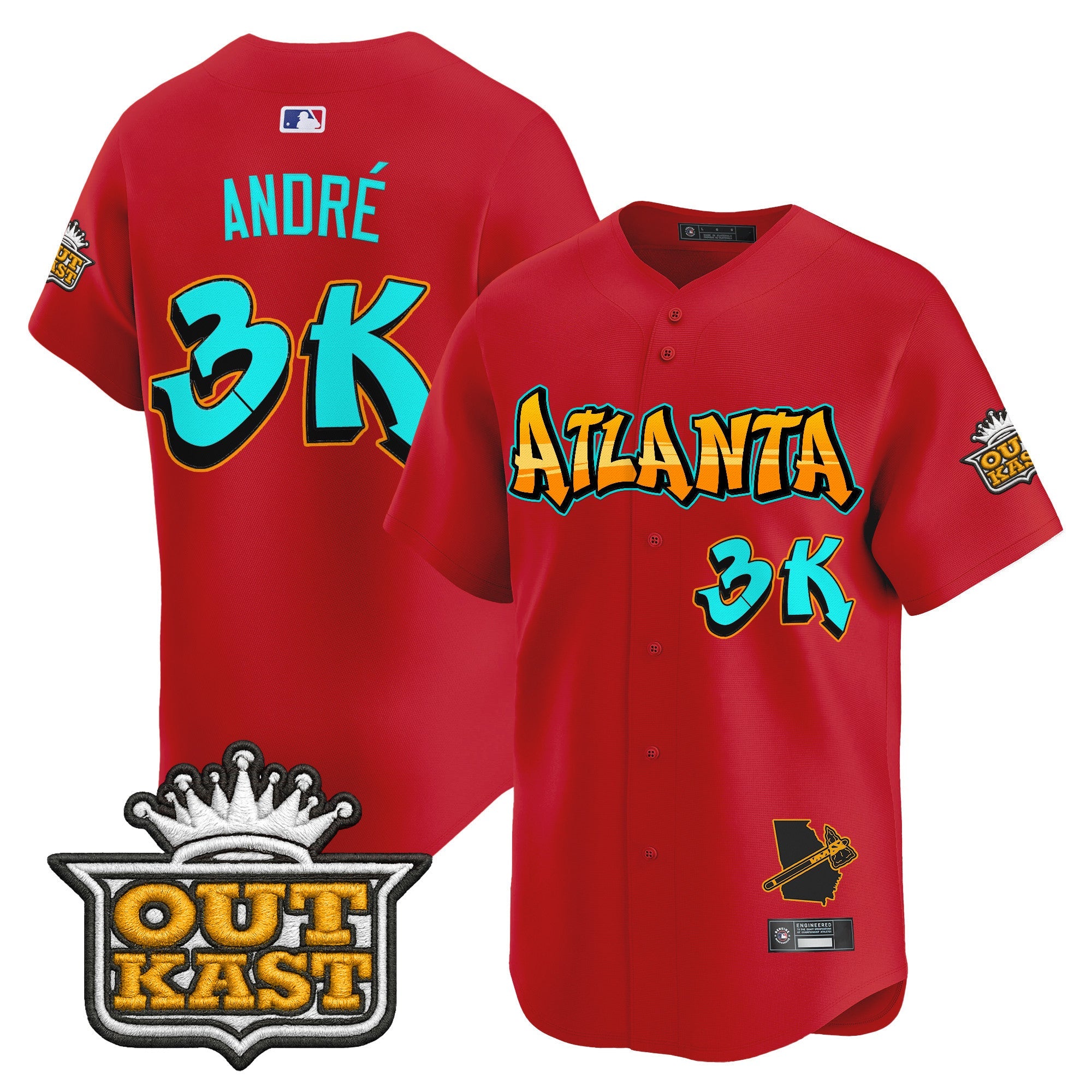 Men’s Atlanta ‘Graffiti A-Town Edition’ Vapor Premier Limited Jersey