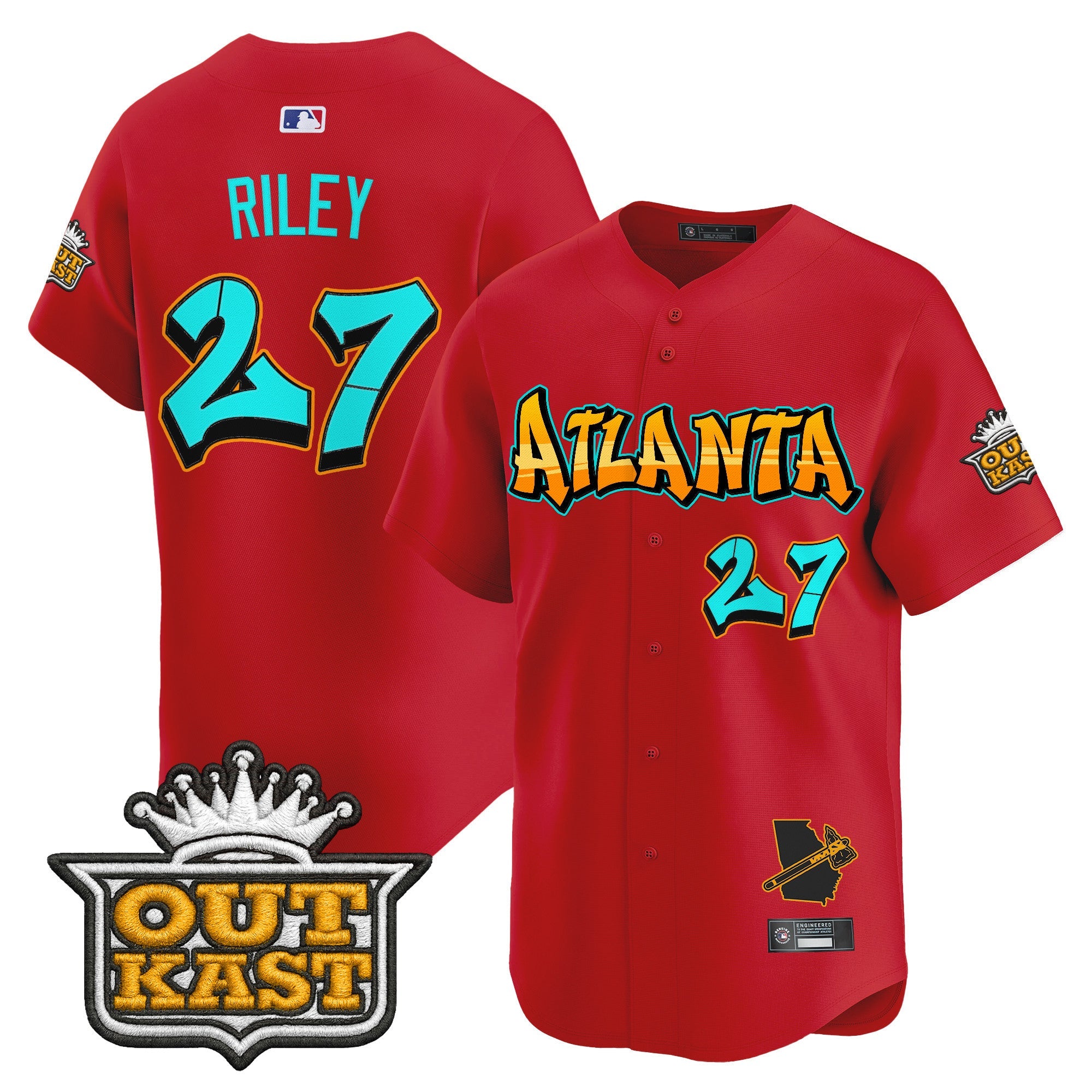 Men’s Atlanta ‘Graffiti A-Town Edition’ Vapor Premier Limited Jersey