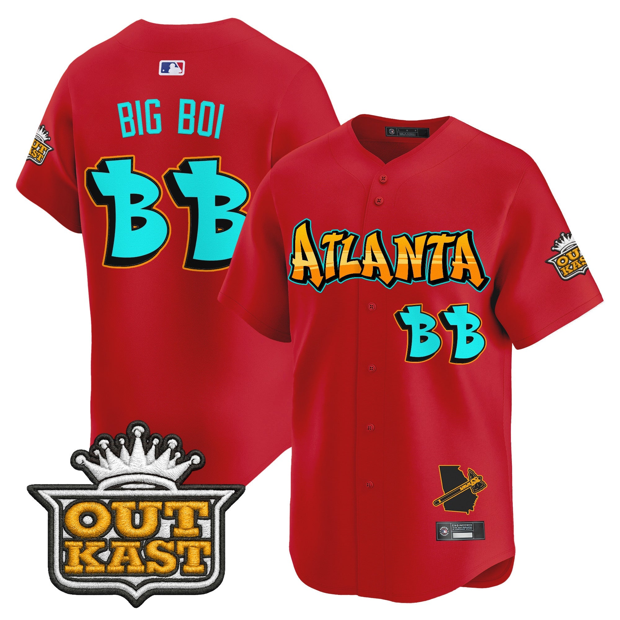 Men’s Atlanta ‘Graffiti A-Town Edition’ Vapor Premier Limited Jersey
