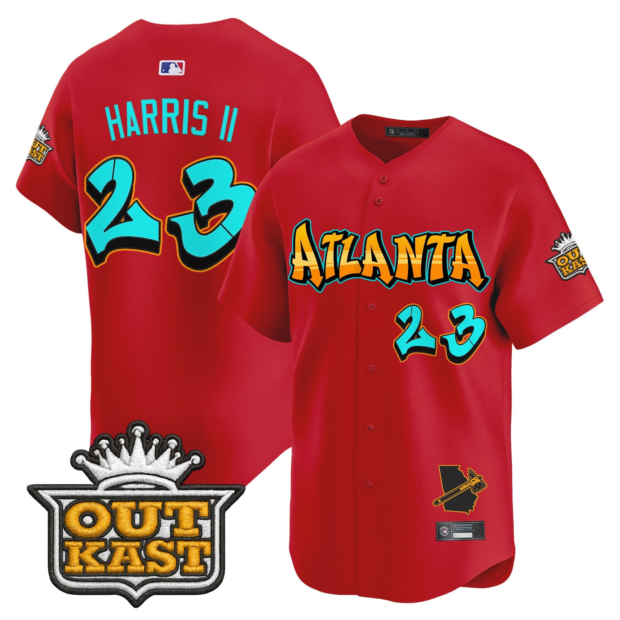 Men’s Atlanta ‘Graffiti A-Town Edition’ Vapor Premier Limited Jersey