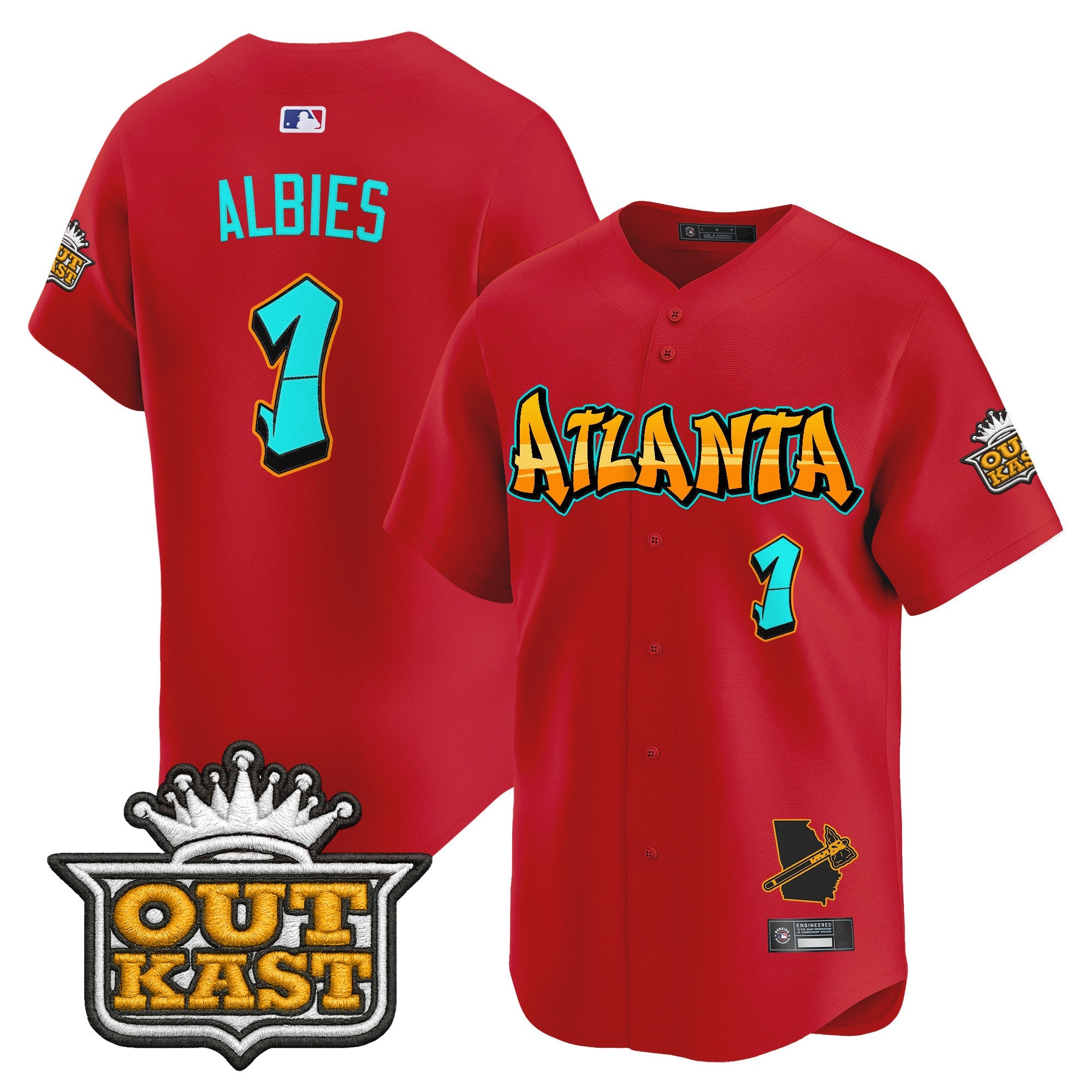 Men’s Atlanta ‘Graffiti A-Town Edition’ Vapor Premier Limited Jersey
