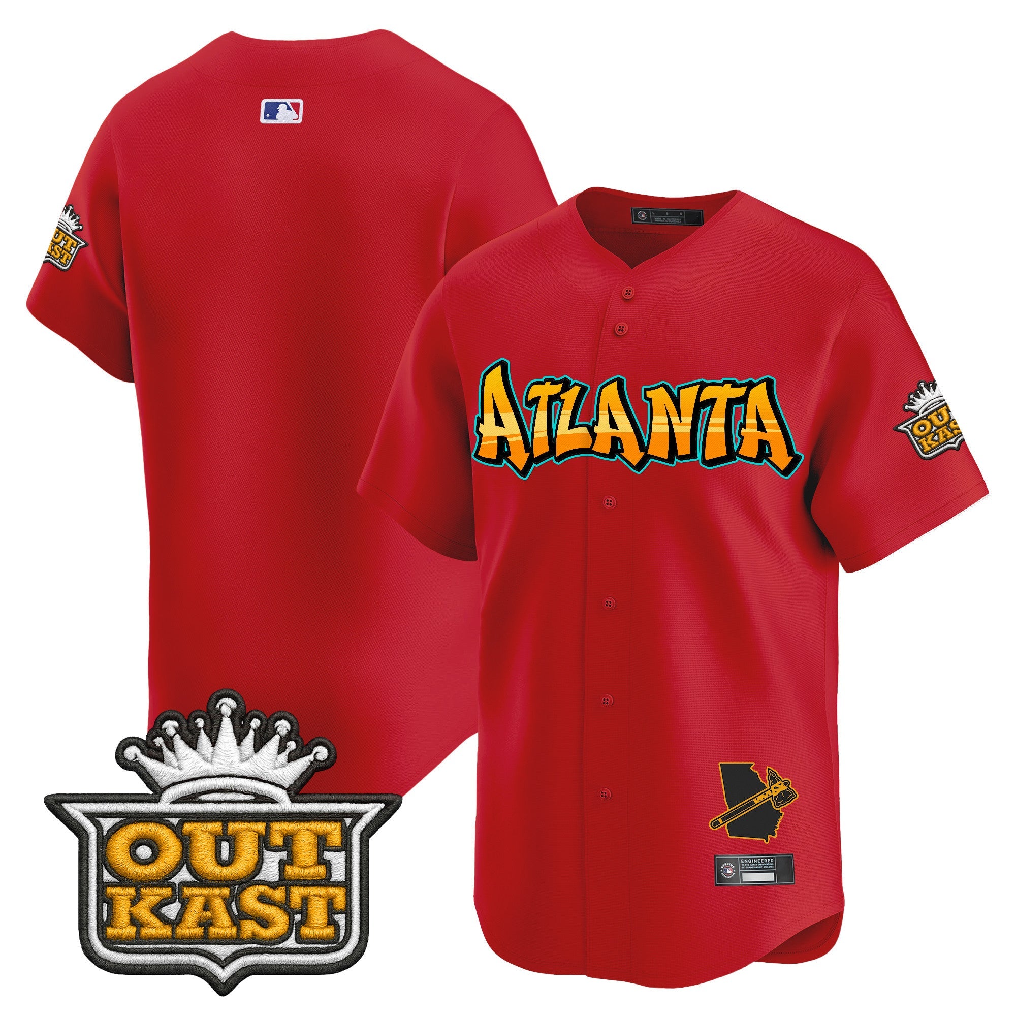 Men’s Atlanta ‘Graffiti A-Town Edition’ Vapor Premier Limited Jersey